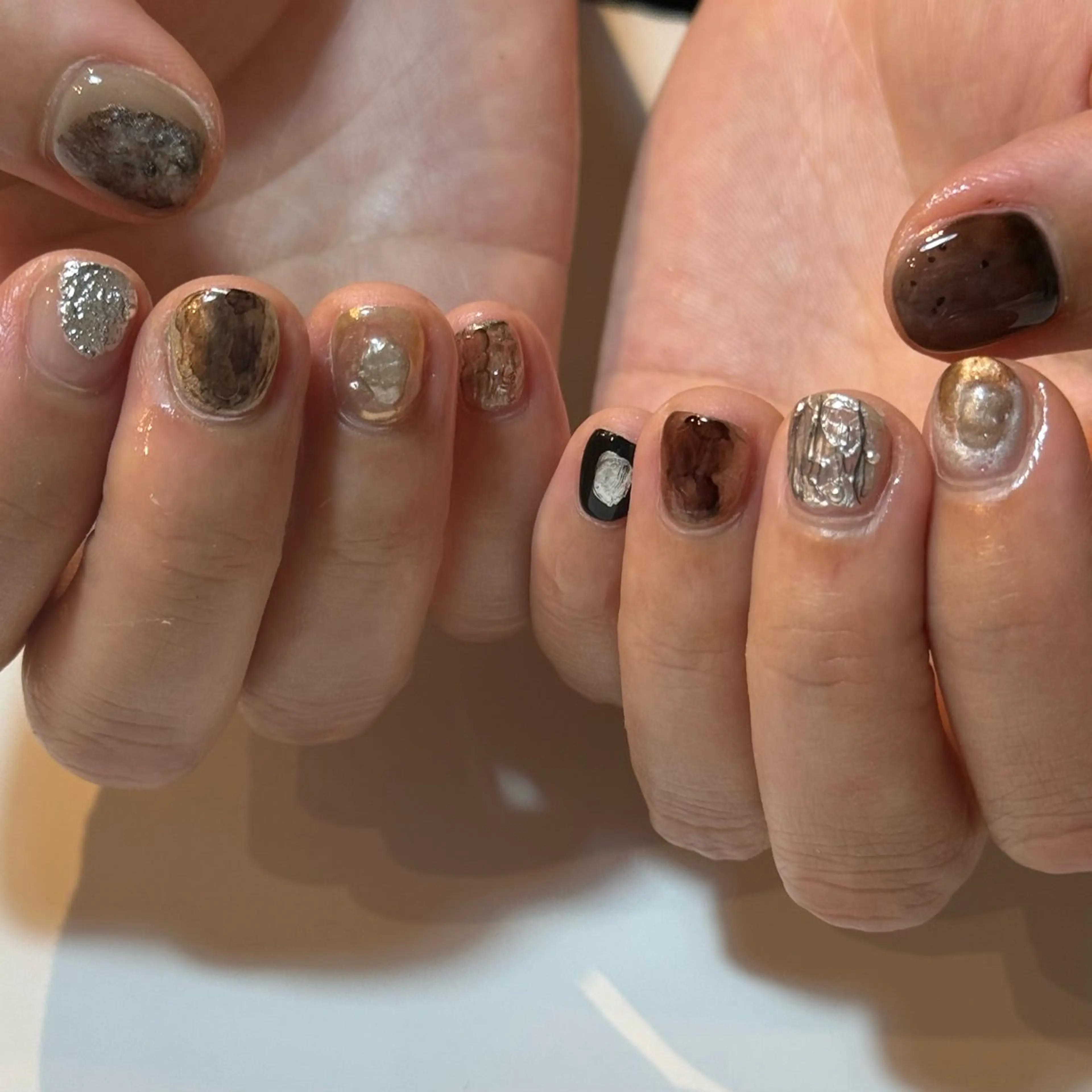 ネイル 持ち込み Manon Yuiのネイルデザイン