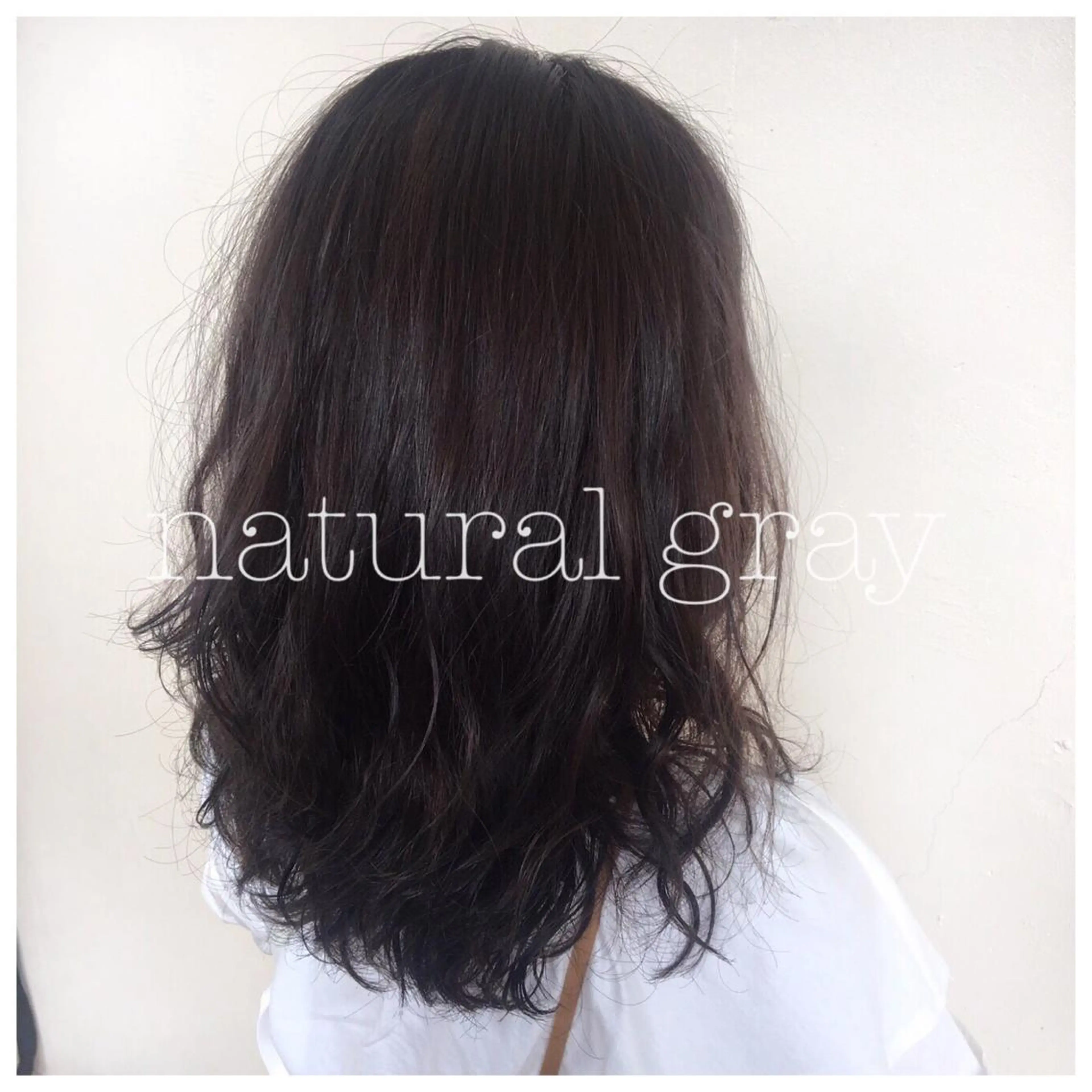 セミロング カラー 赤味消し.髪質改善 🌿𝘠𝘜𝘙𝘐のヘアスタイル