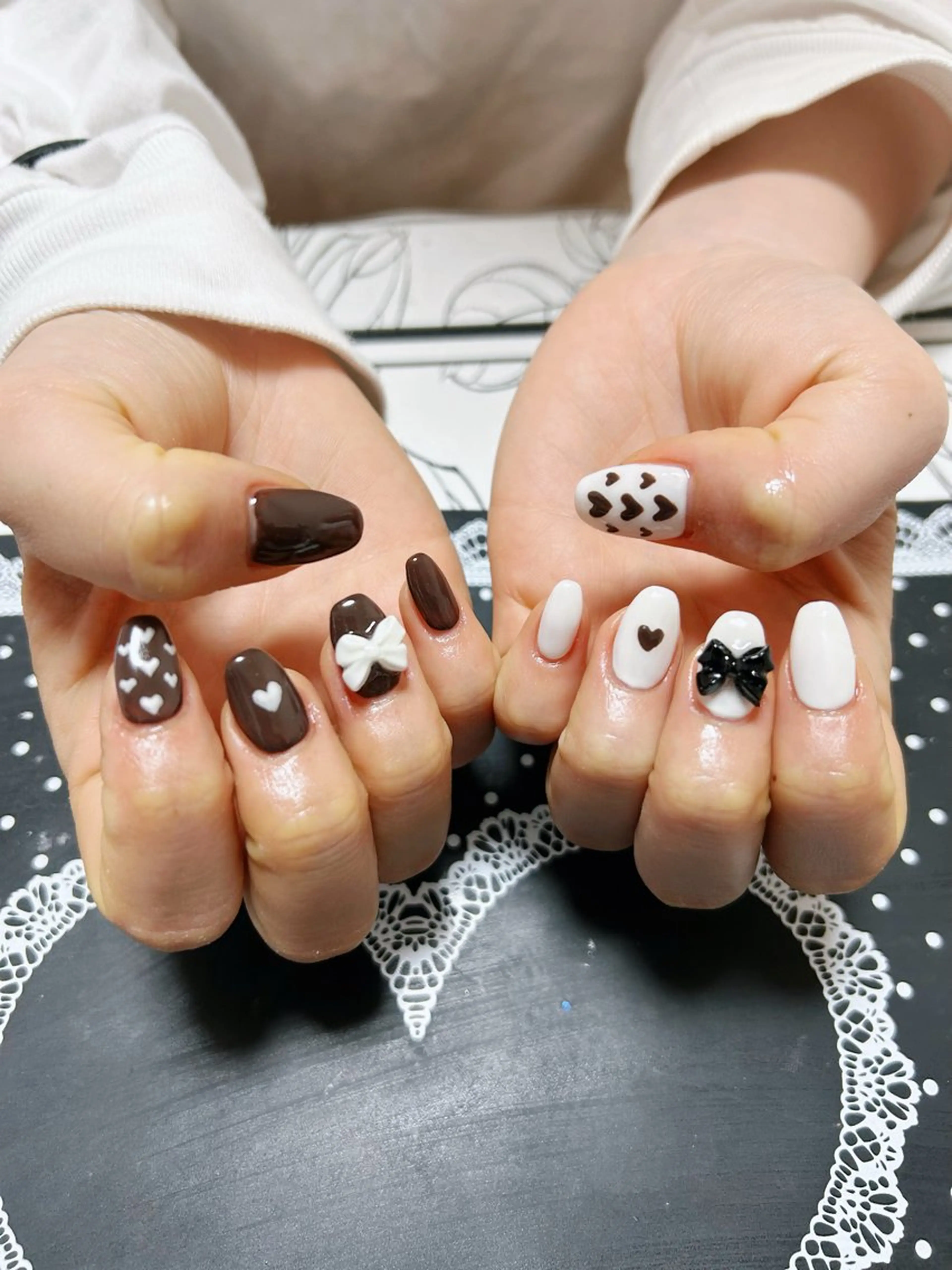 ネイル ハンドネイル 森 晴有のネイルデザイン