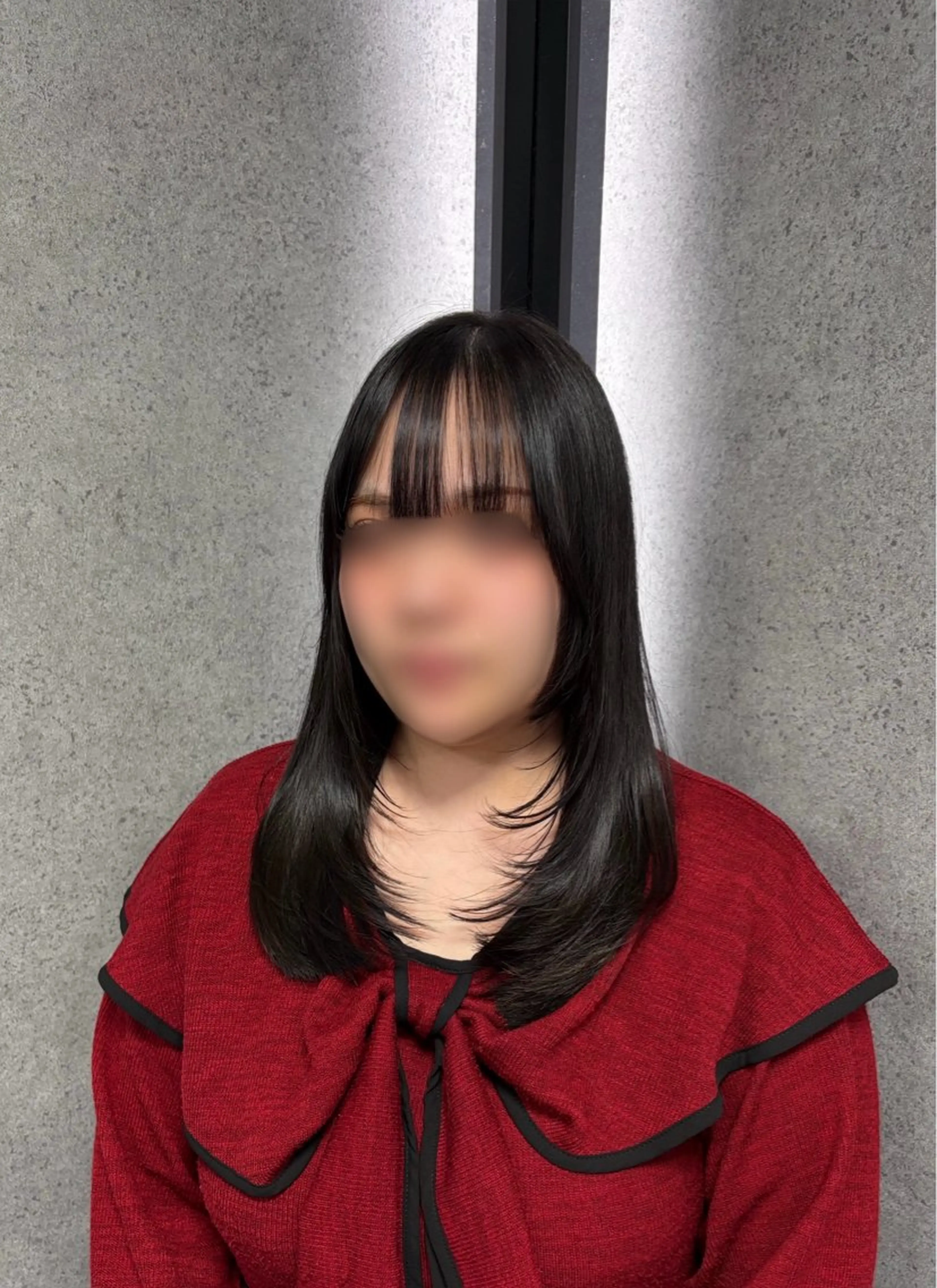 ミディアム 窪田 琉空のヘアスタイル