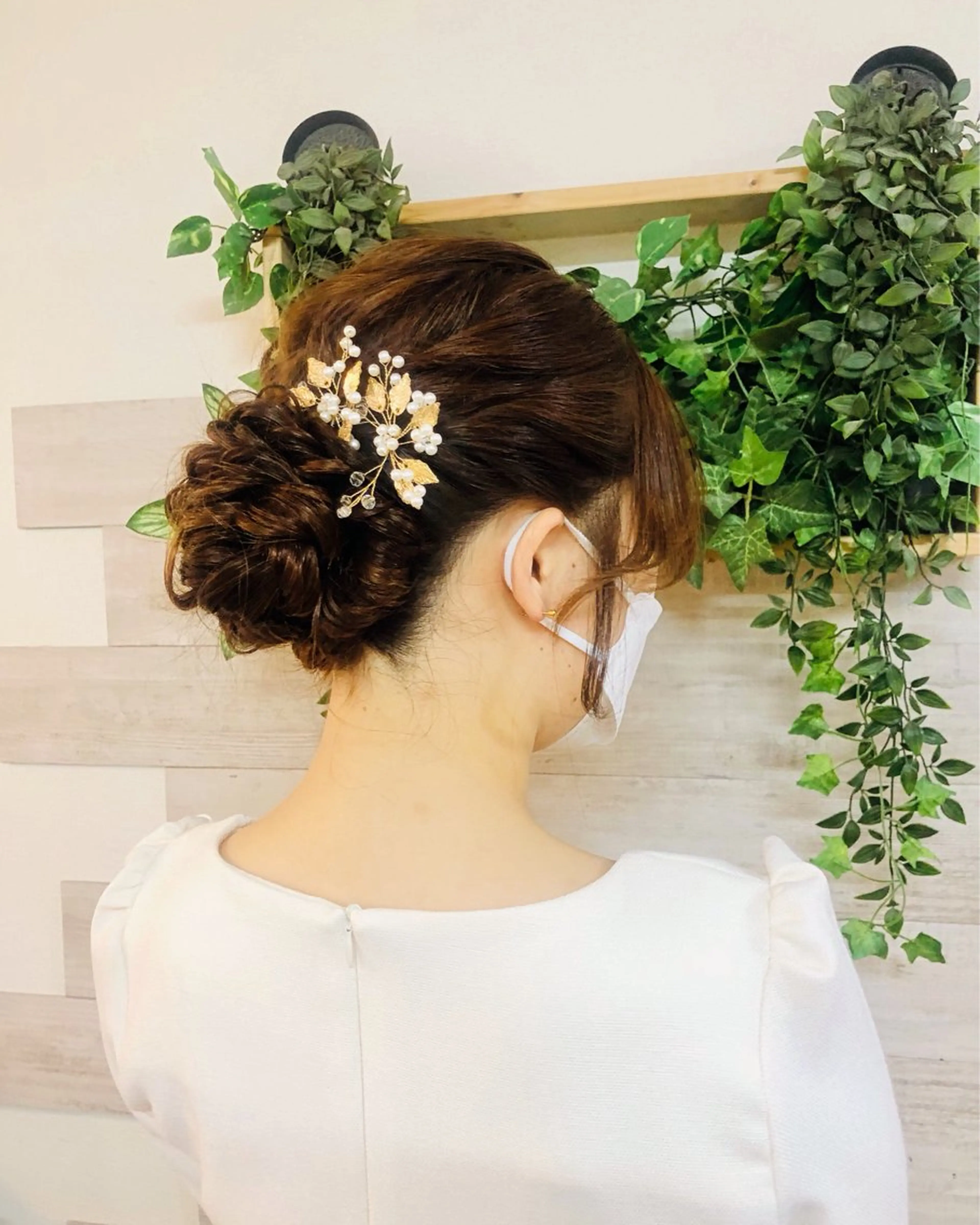 結婚式お呼ばれ、イベントなどのヘアセット(指名料込)の写真