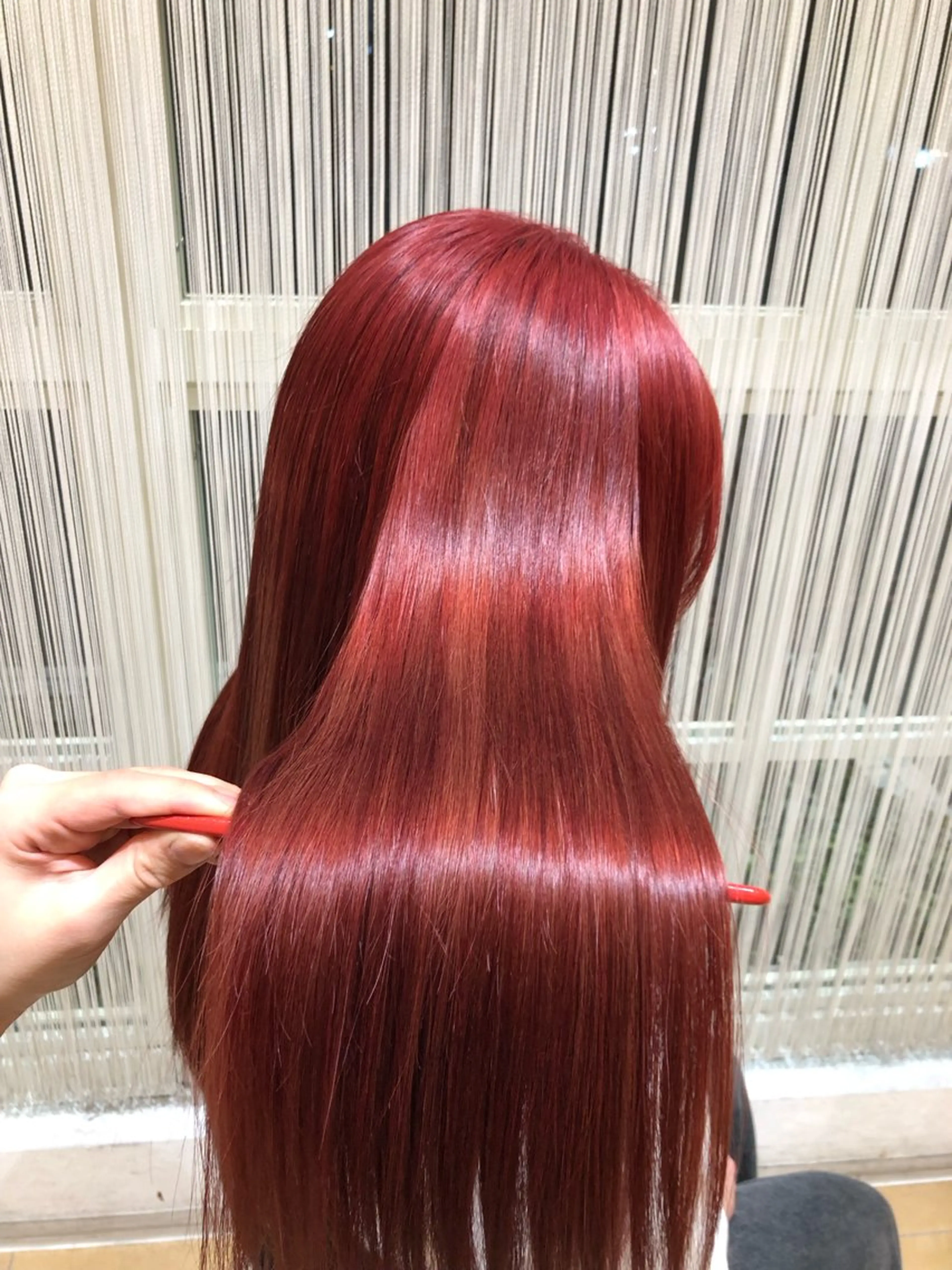 ロング カラー ヘアカラー 今中 紗英のヘアスタイル