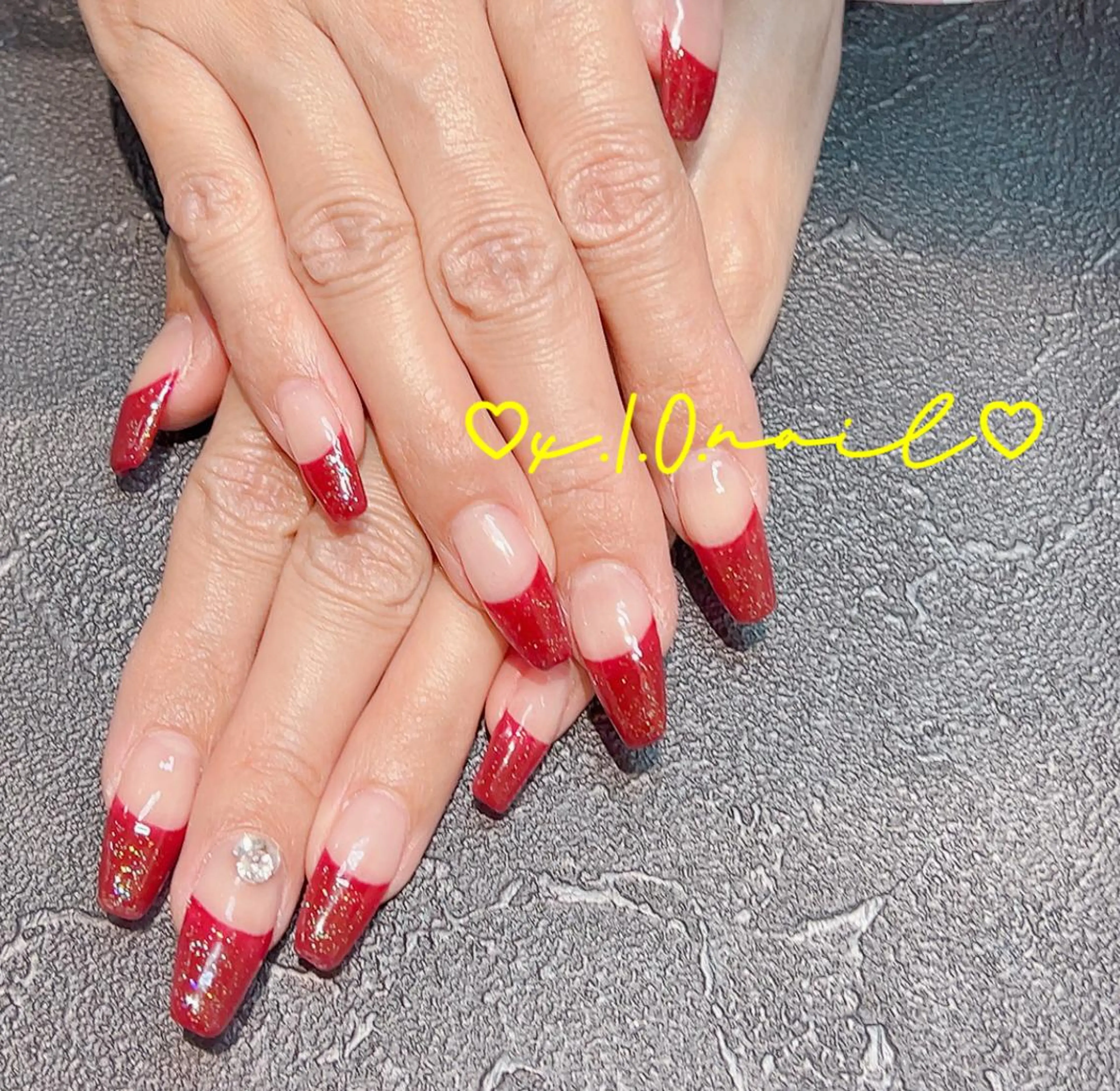 ネイル アニマル柄 アートネイル クリアネイル 長さ出し フレンチネイル ハンドネイル x.1.0.nail ♡Cのネイルデザイン