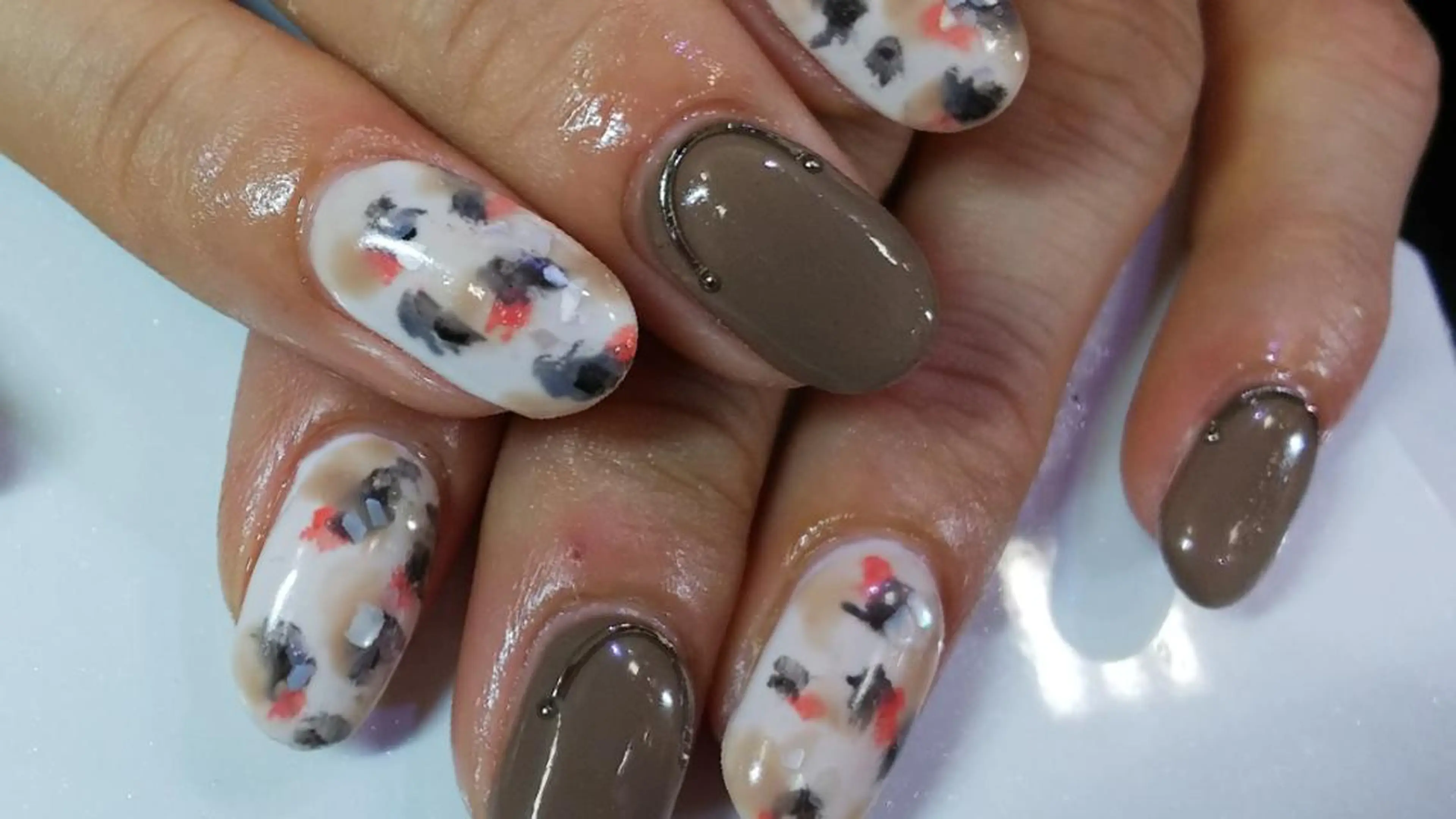 ネイル infinity skyのネイルデザイン