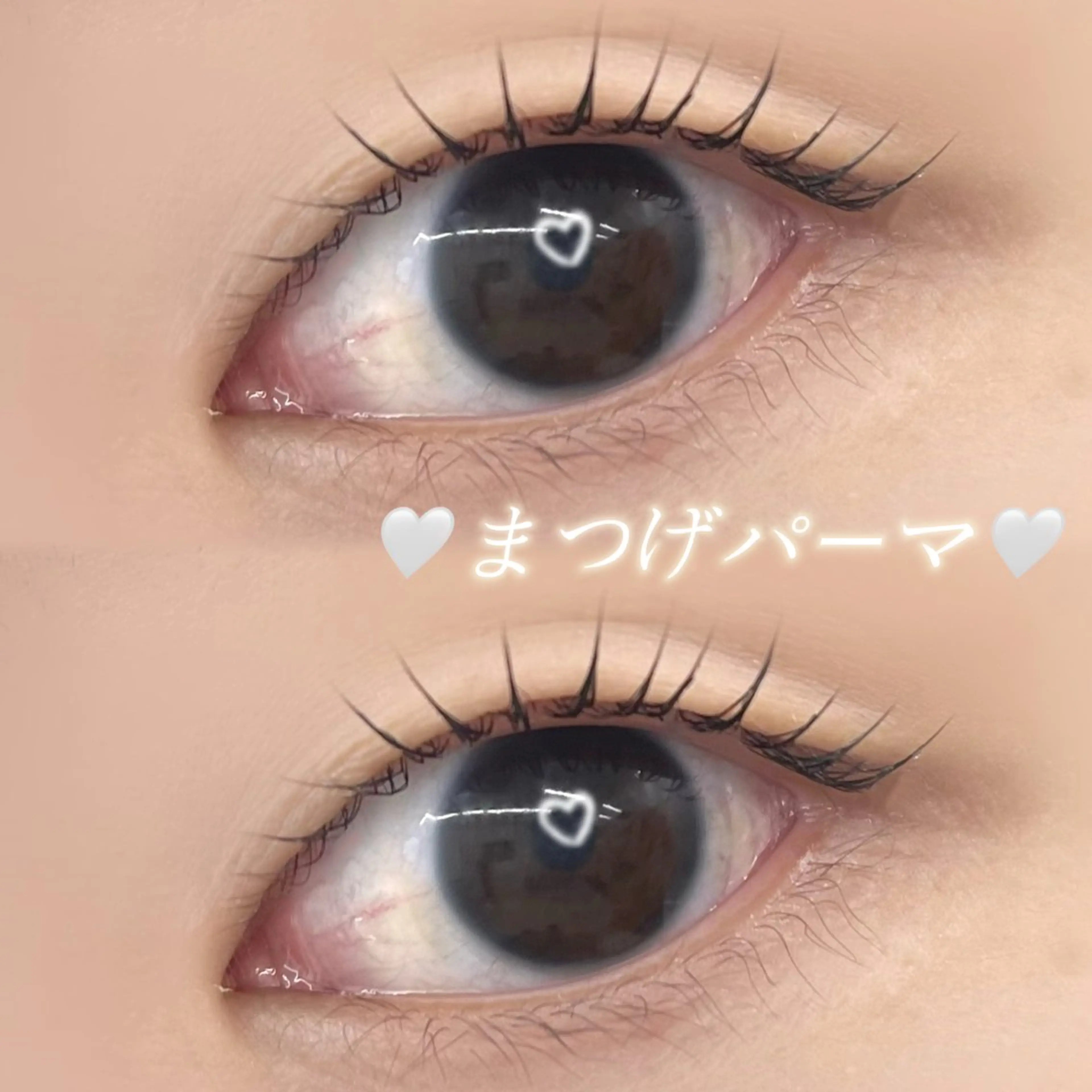 マツエク・マツパ 一重×まつ毛パーマ マツパ KAHO 🎀のマツエク・マツパデザイン