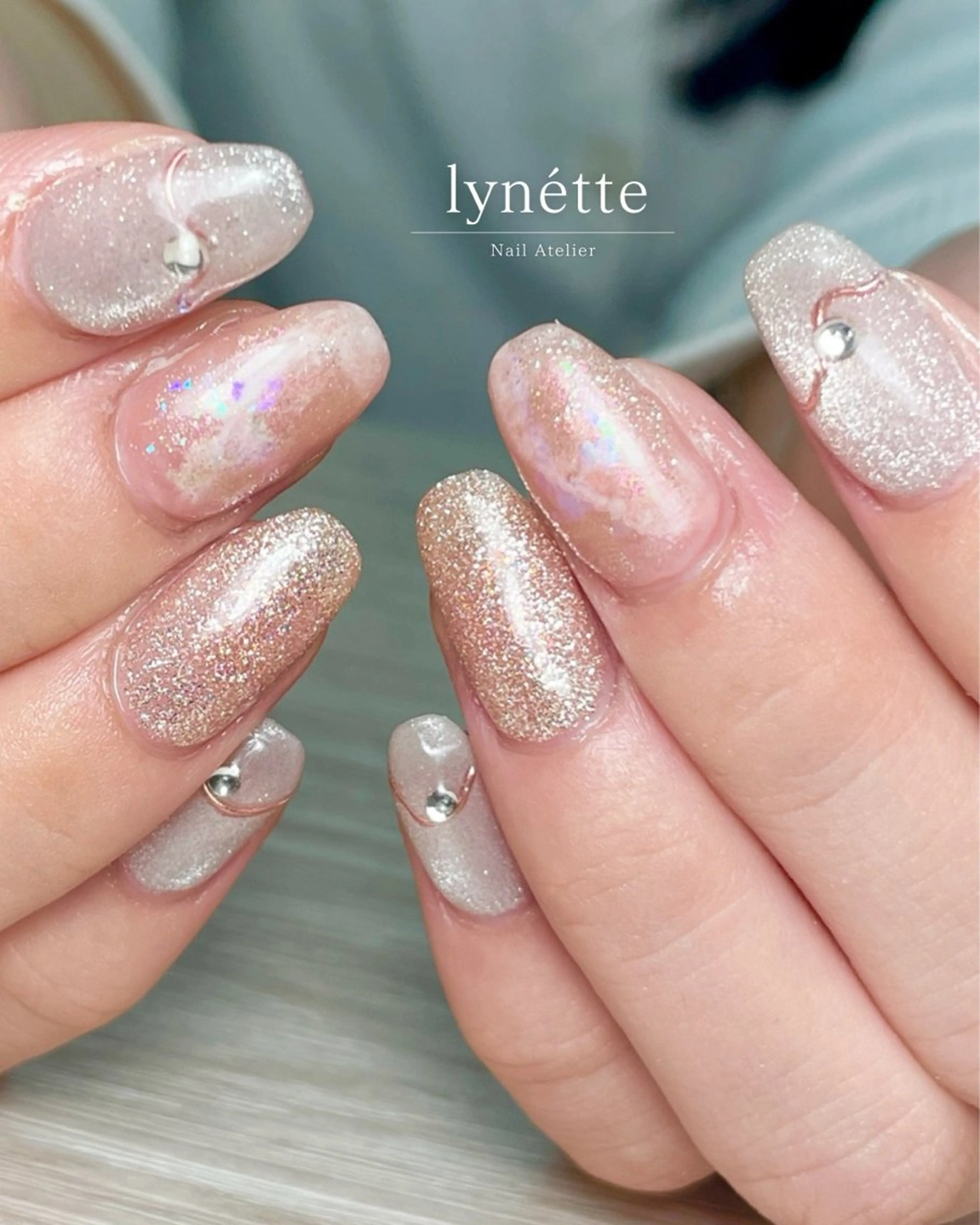 ネイル ニュアンスネイル lynétte 那覇ネイルサロンのネイルデザイン