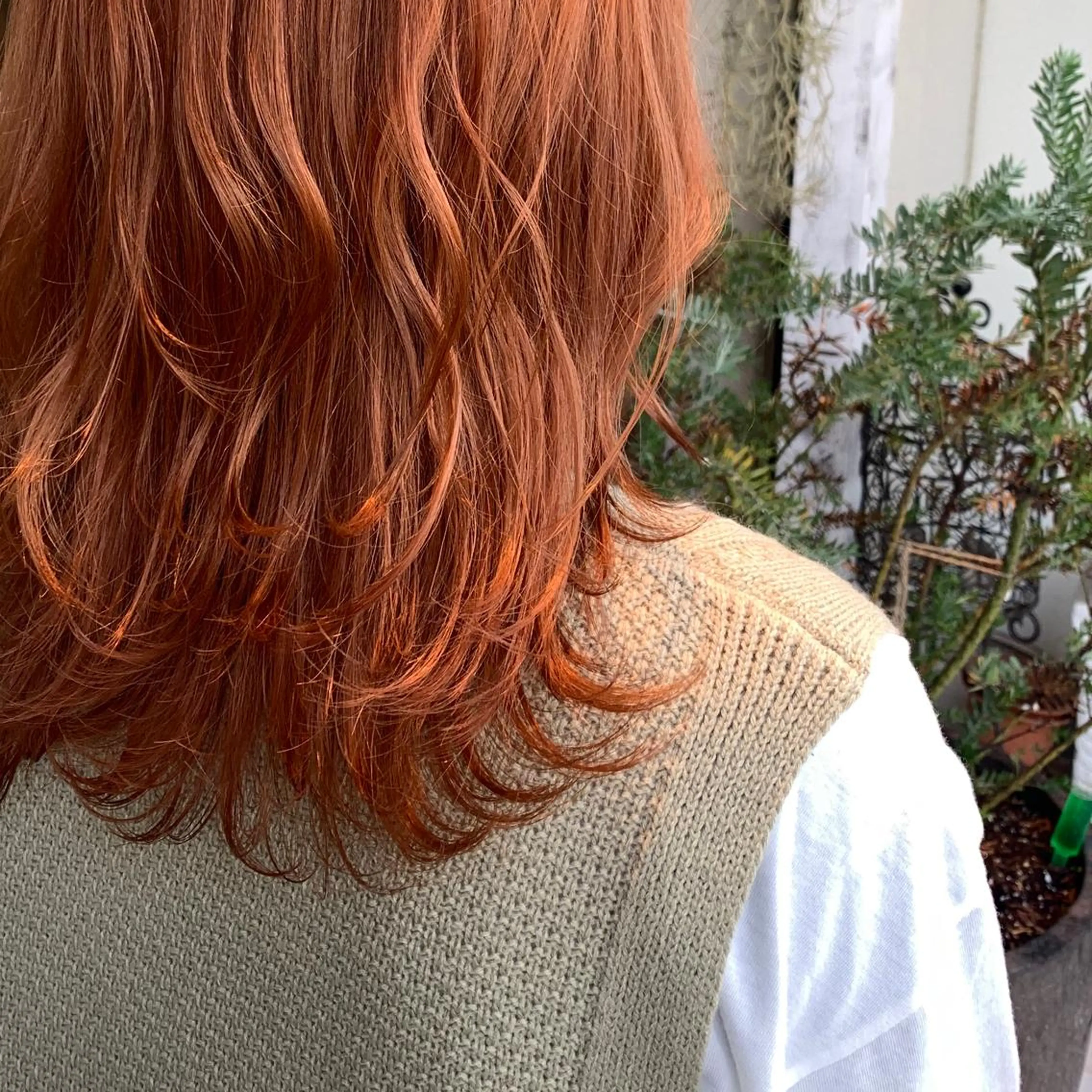 ミディアム カラー 【完全個室】大宮東口 暖色カラー/山崎唯奈のヘアスタイル