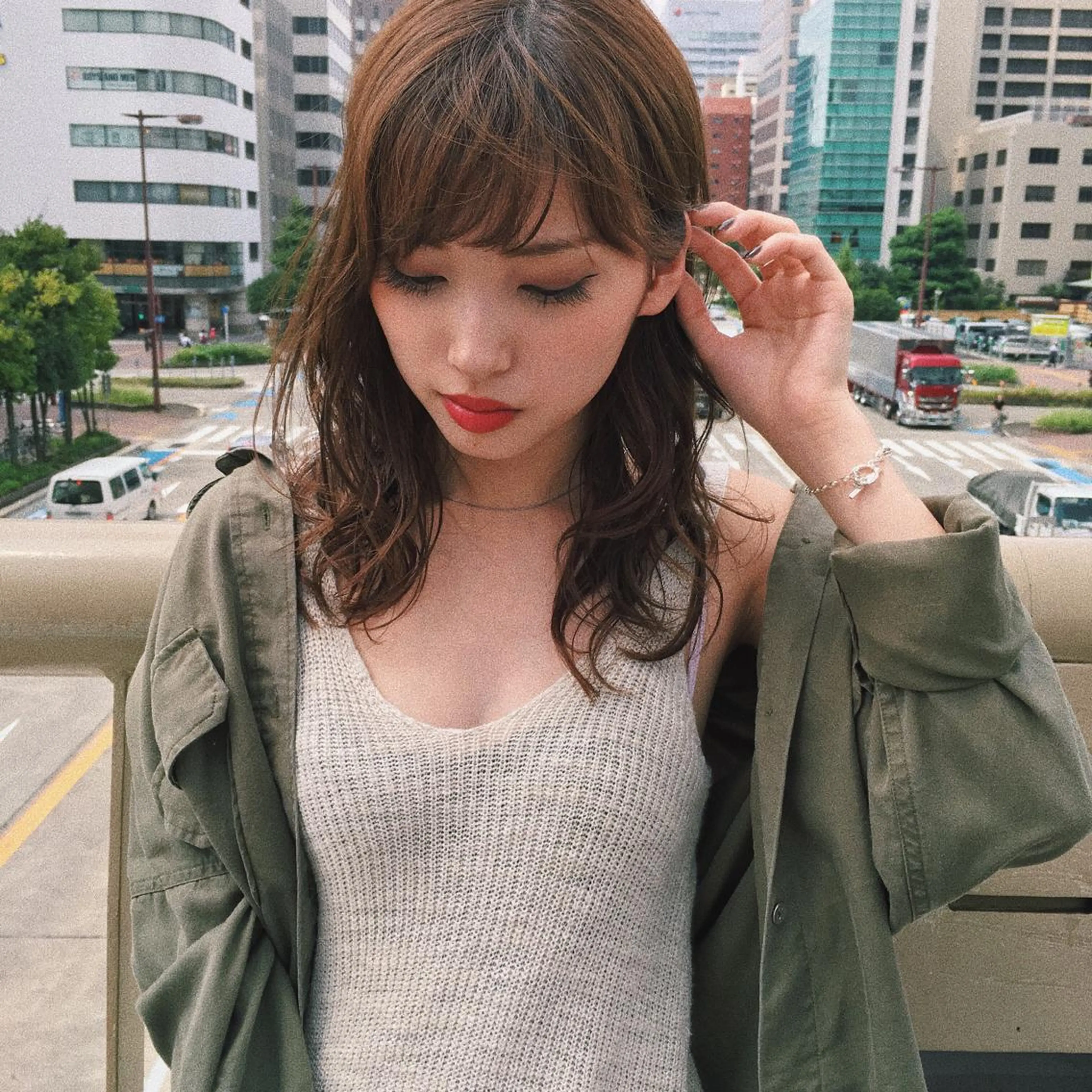 セミロング ボブ/レイヤー 🌟梅田盛一🌟のヘアスタイル