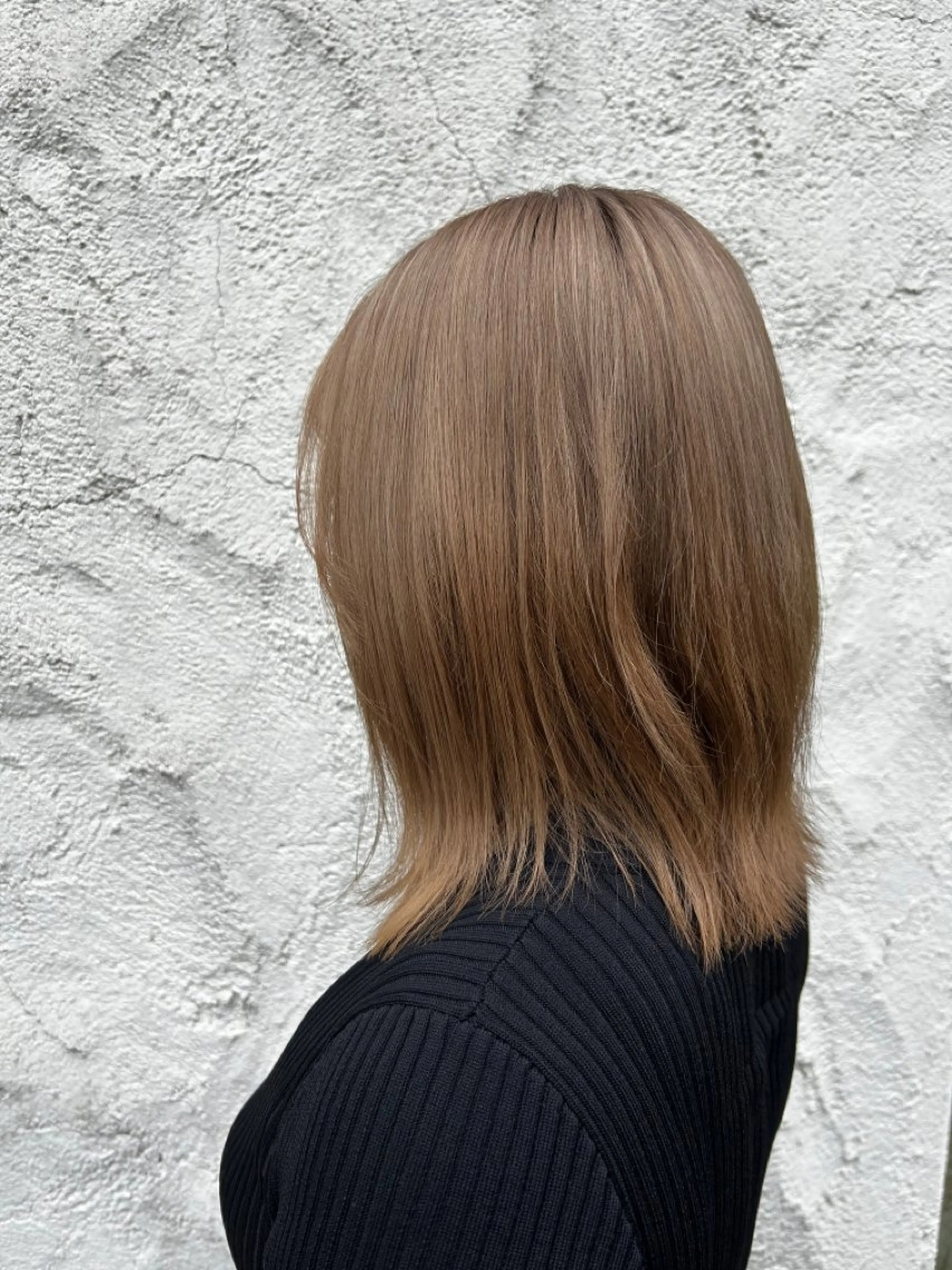 カラー 篠原 ゆうかのヘアスタイル