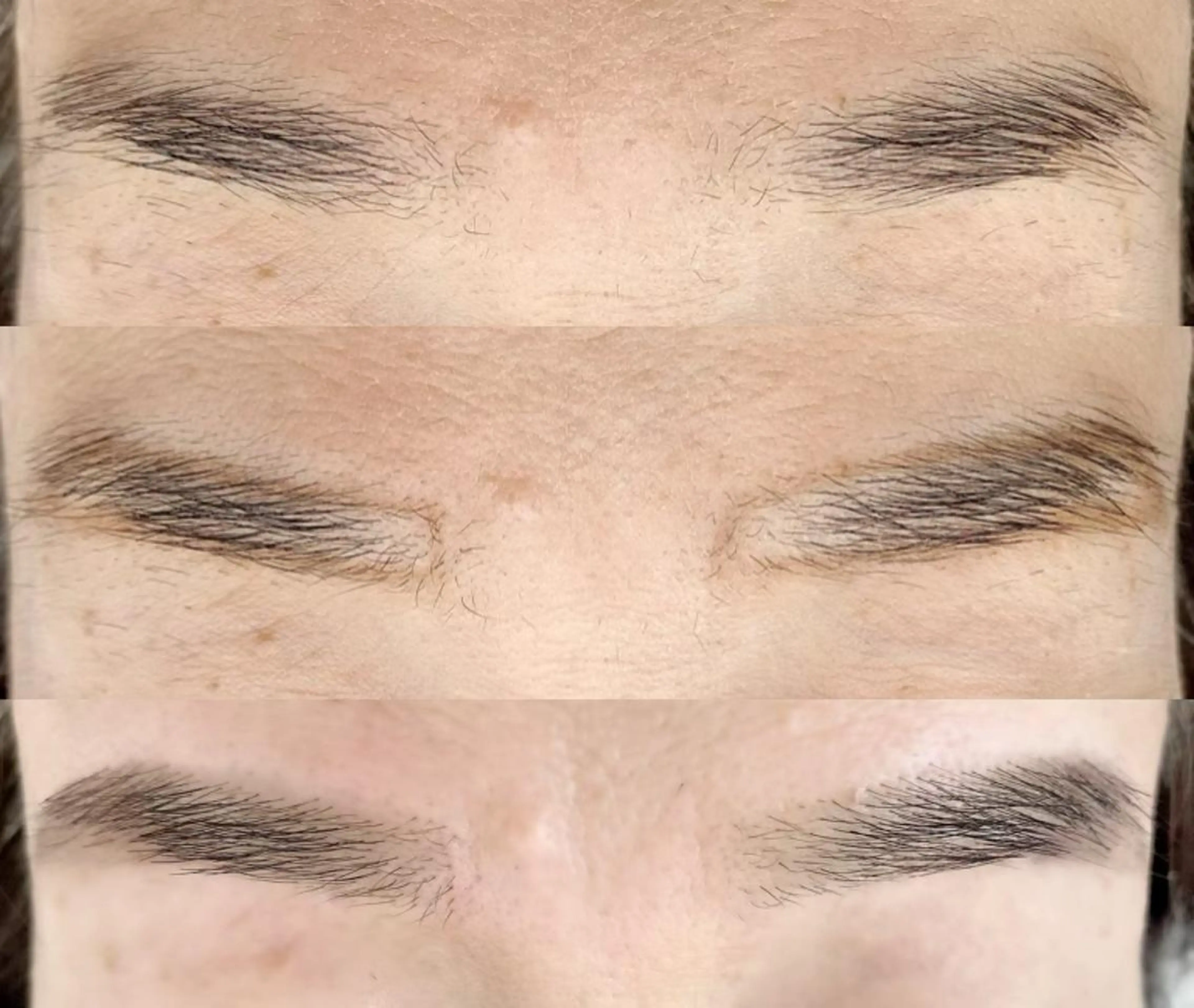 アイブロウデザインワックス脱毛の写真