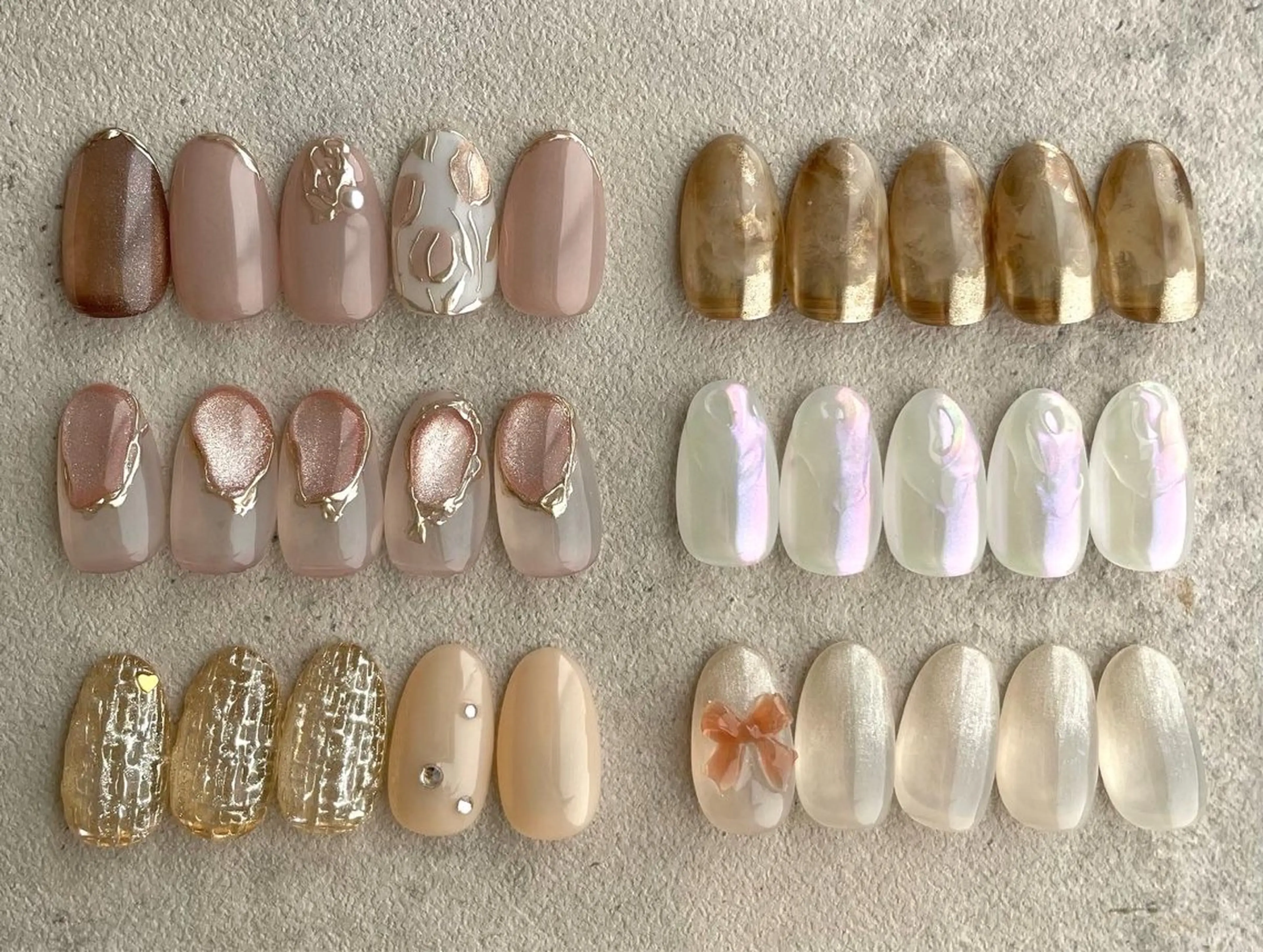 【オフ込み】サンプルデザインc ☺︎ベースパラジェル変更+600円の写真