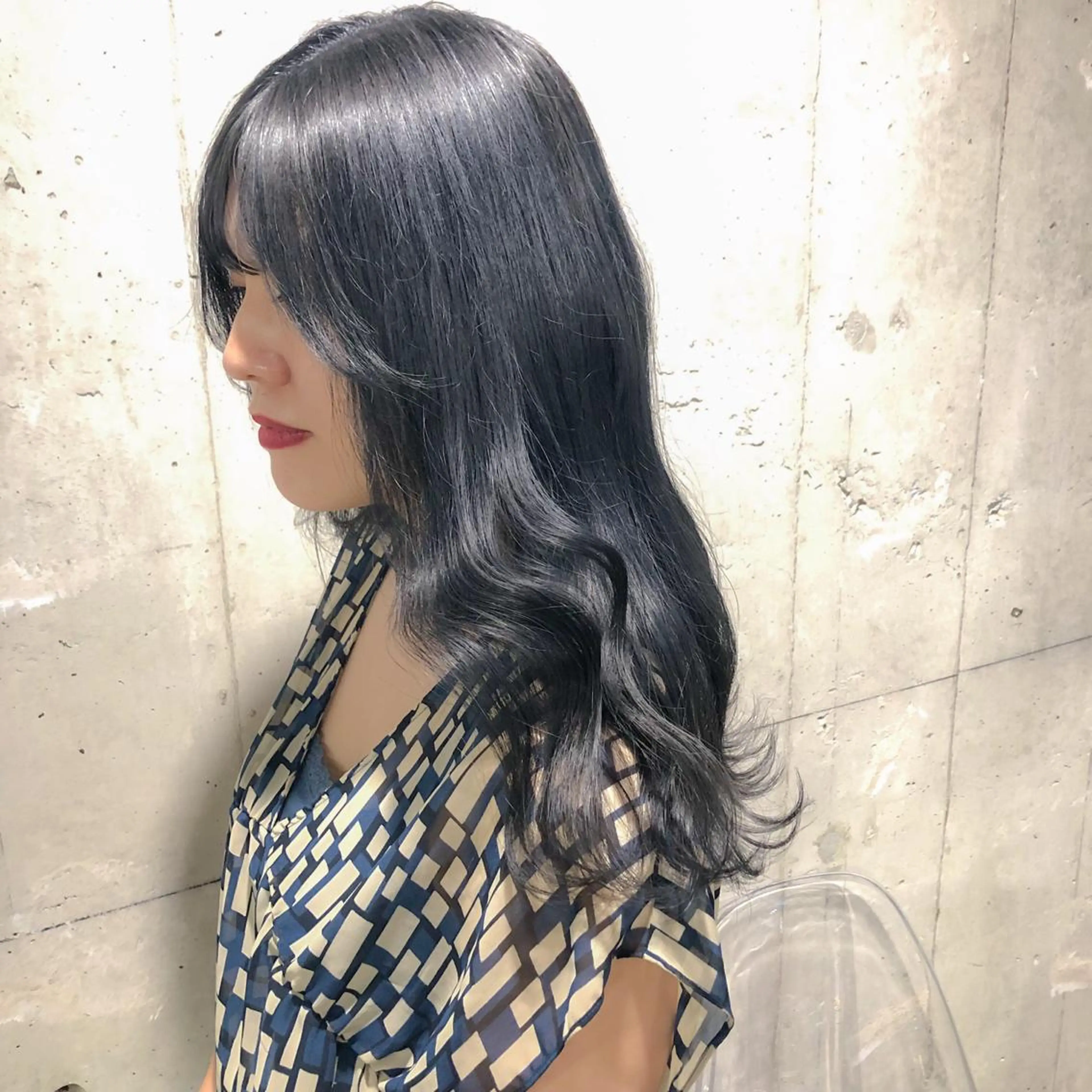 ミディアム カラー カット パーマ 🔷似合わせのプロ KUMA🔷のヘアスタイル