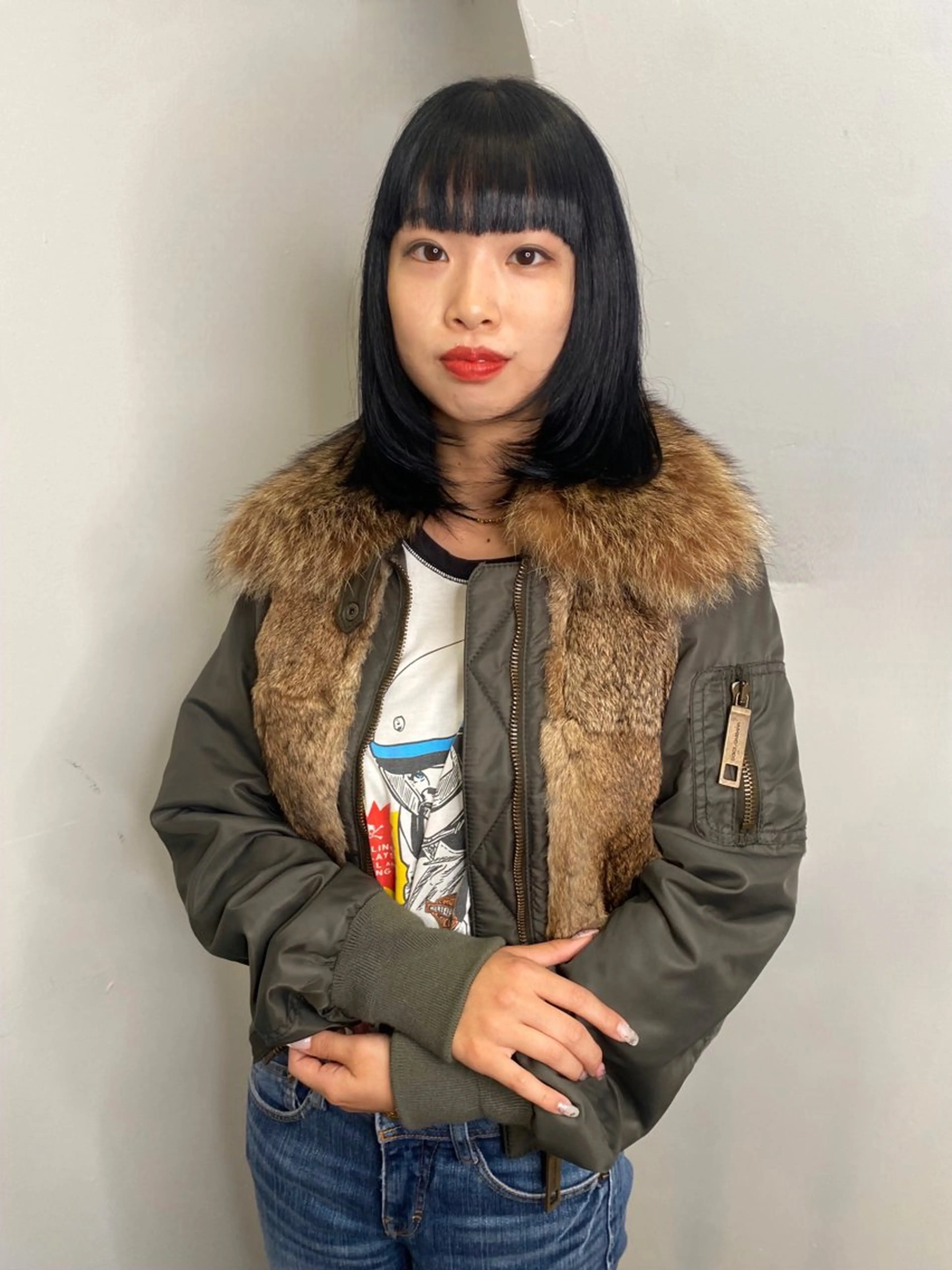 ミディアム カラー land所属・透明感カラー/レイヤ ー🌙Honokaのヘアスタイル