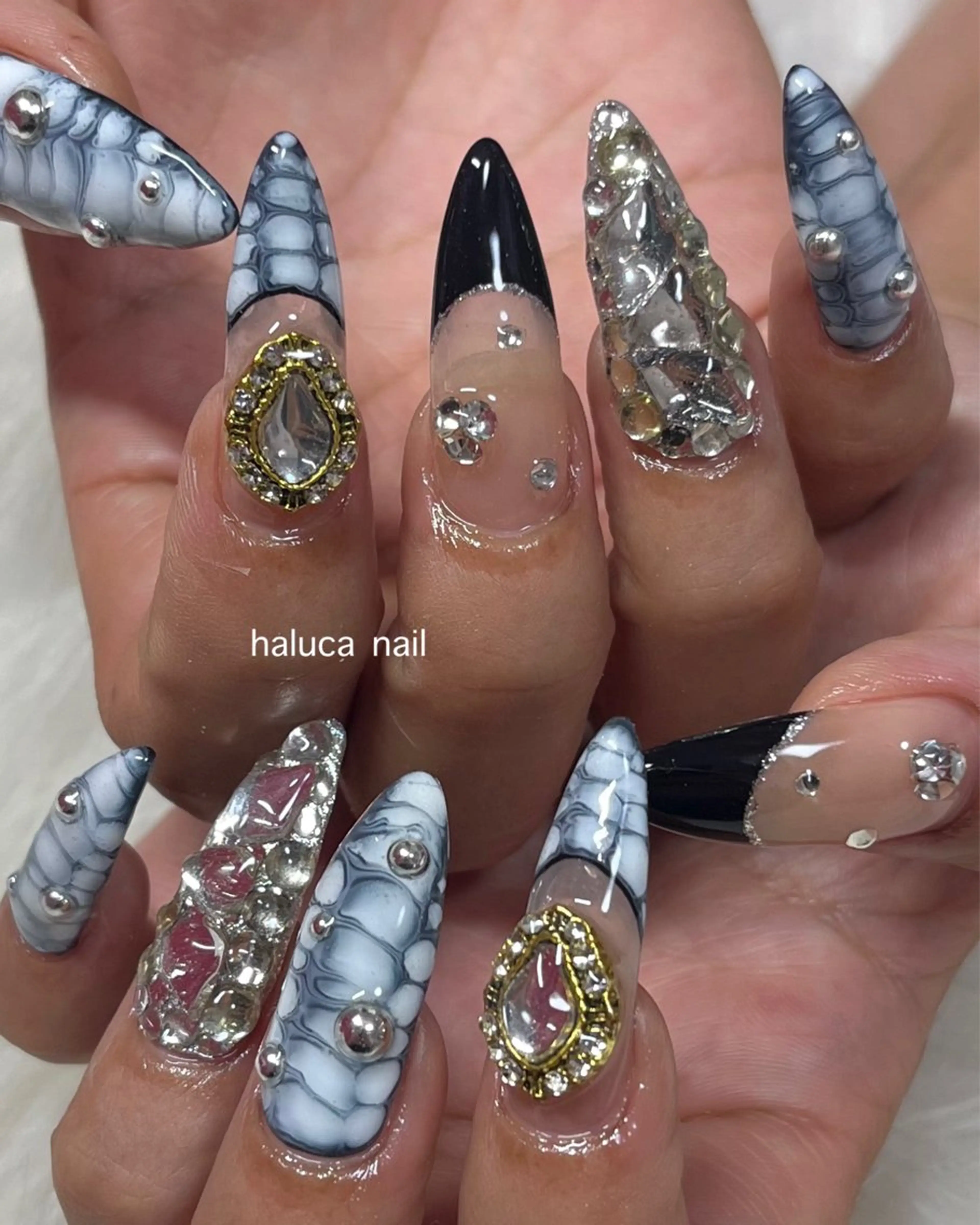 ネイル ハンドネイル ハンドケア haluca nailのネイルデザイン