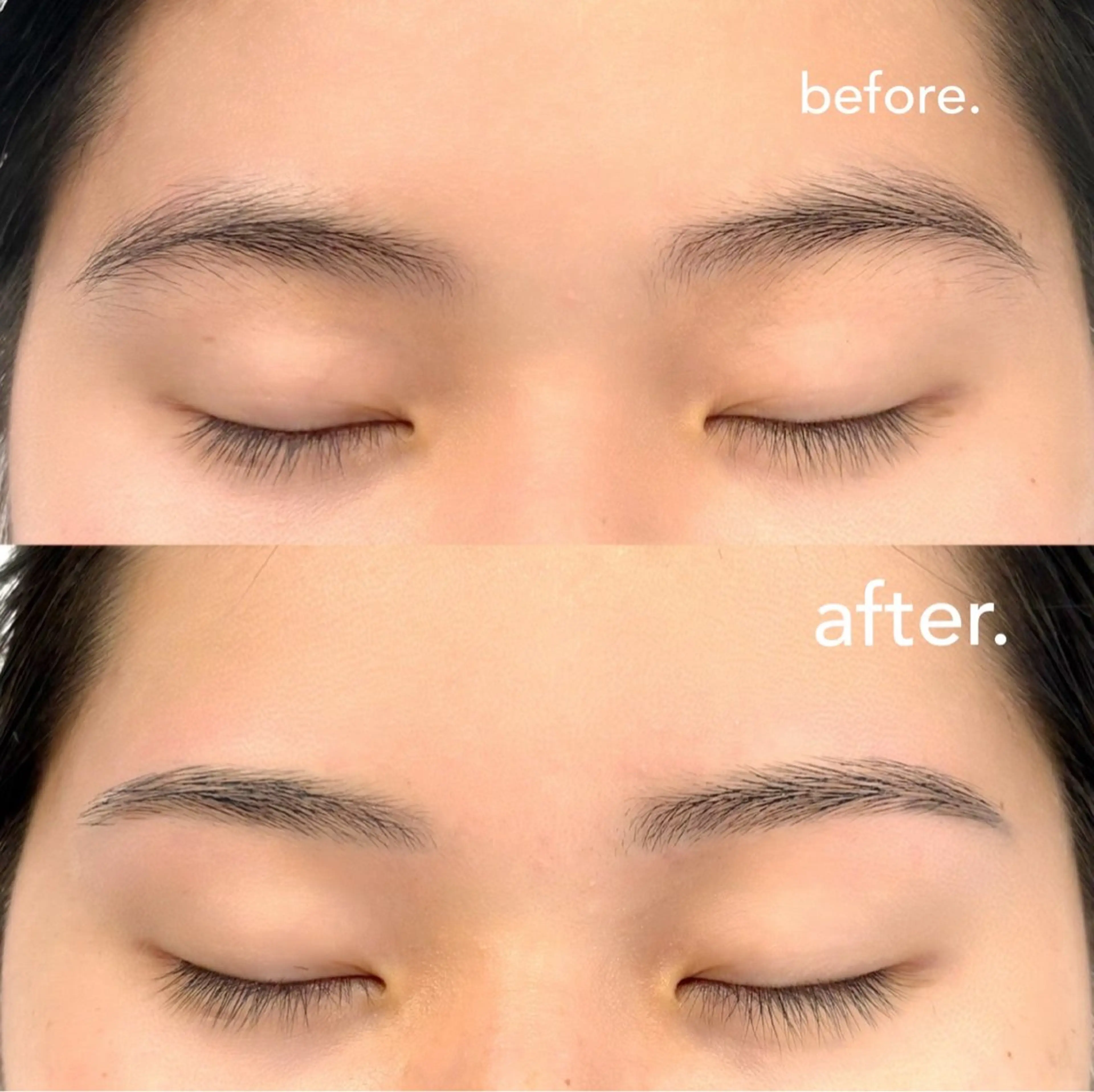 アイブロウ 眉毛ワックス脱毛 désir  beaux所属・désirbeaux 瀬崎の眉毛・アイブロウイメージ