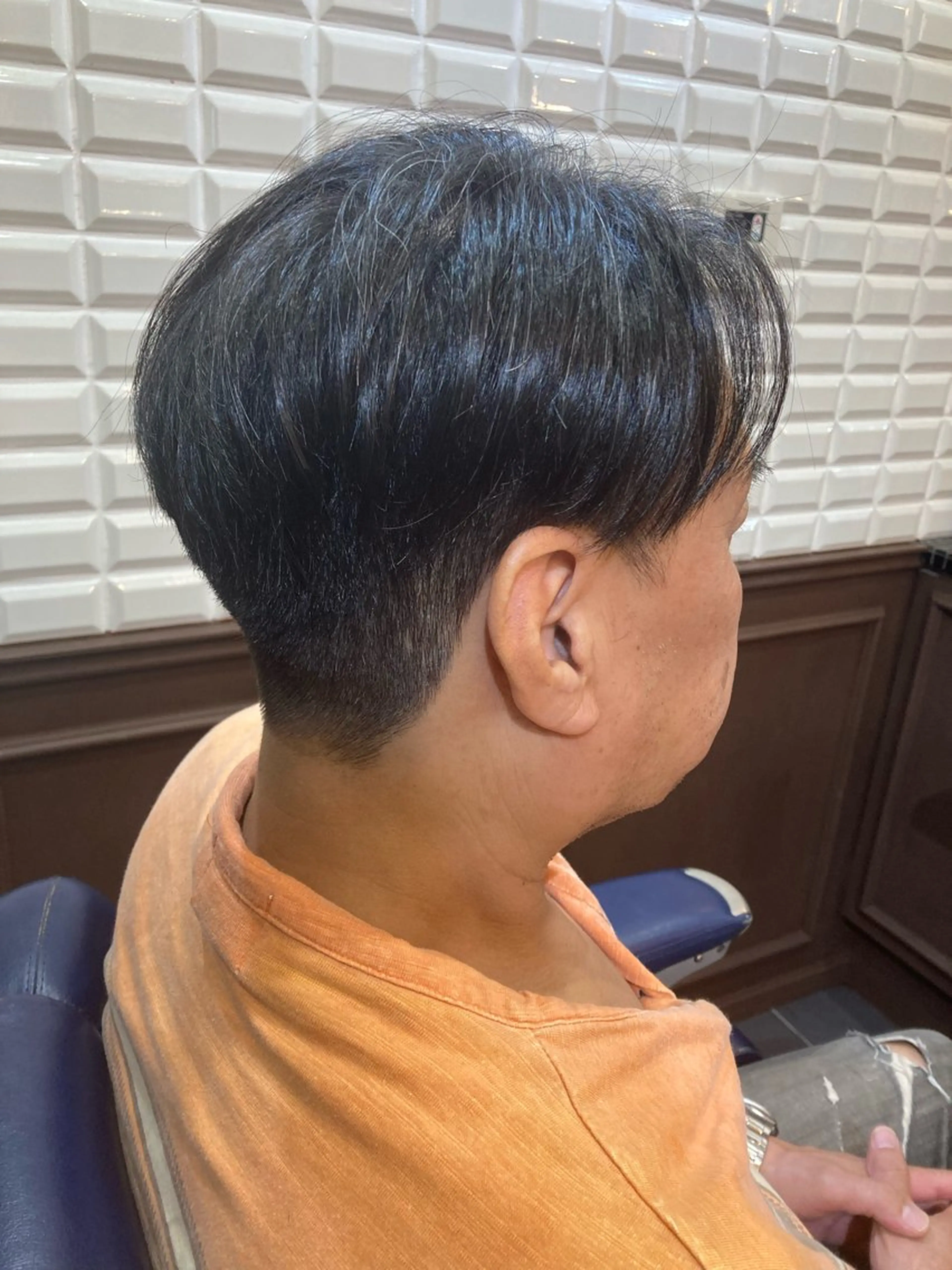 ショート メンズ 刈り上げ カット トリートメント ルピナス中田店長 山口大地のヘアスタイル