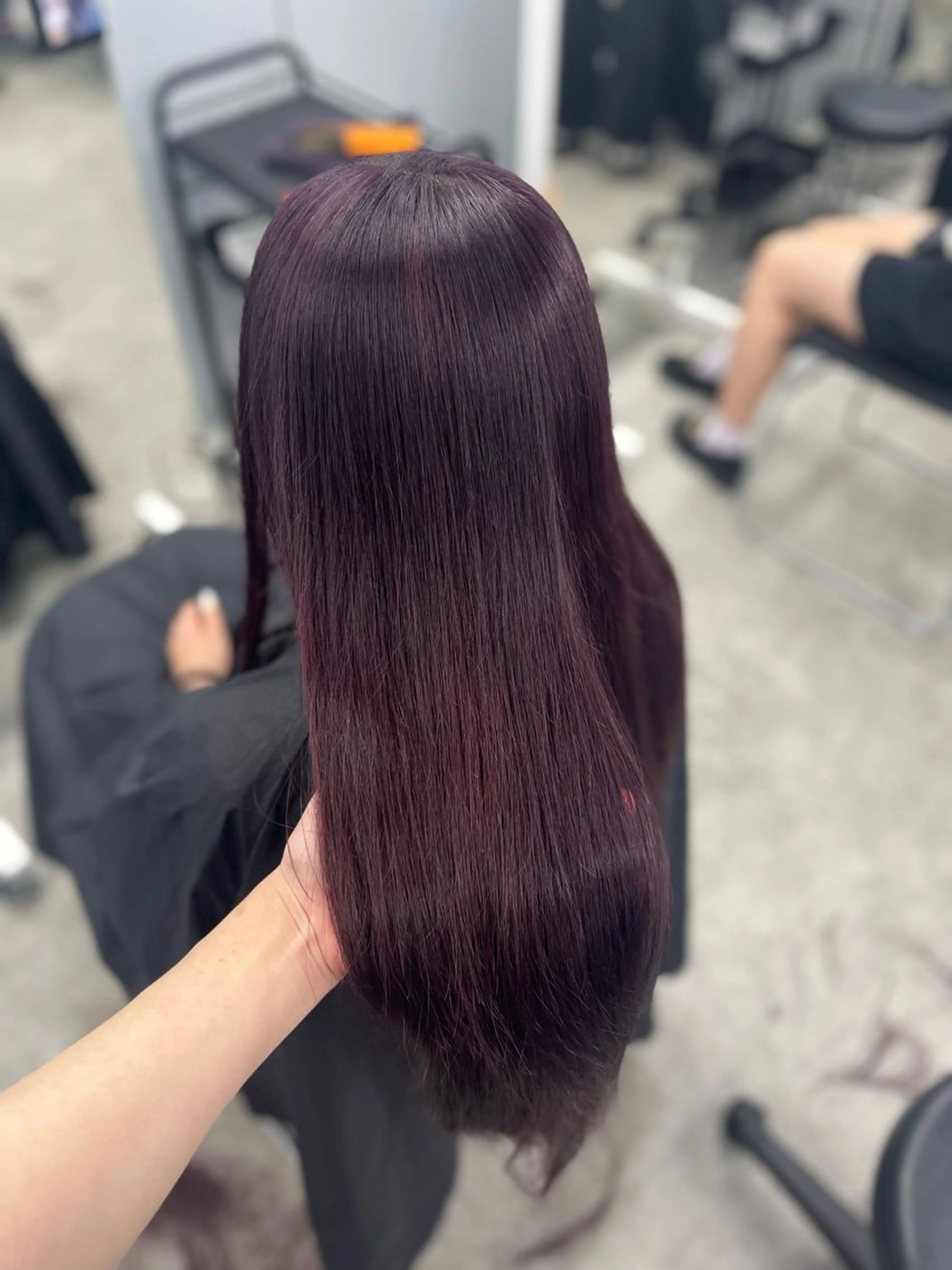 カラー ベージュ・ラベンダー カラー🎀りりのヘアスタイル