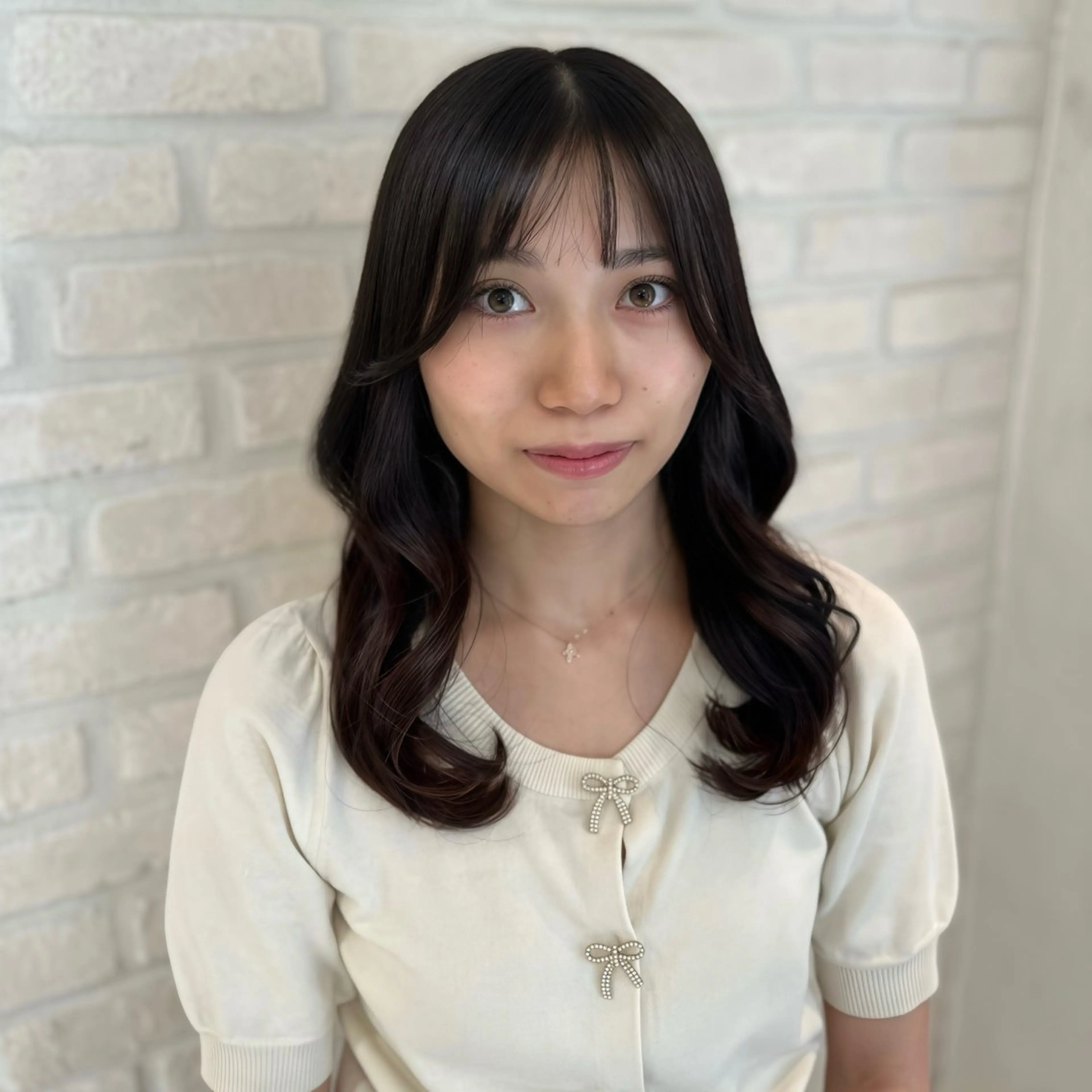 セミロング 切りっぱなしボブ ショートボブ ボブ レイヤーカット orgo所属・︎︎☁🧺チヒロ モデル募集🧺︎︎☁のヘアスタイル