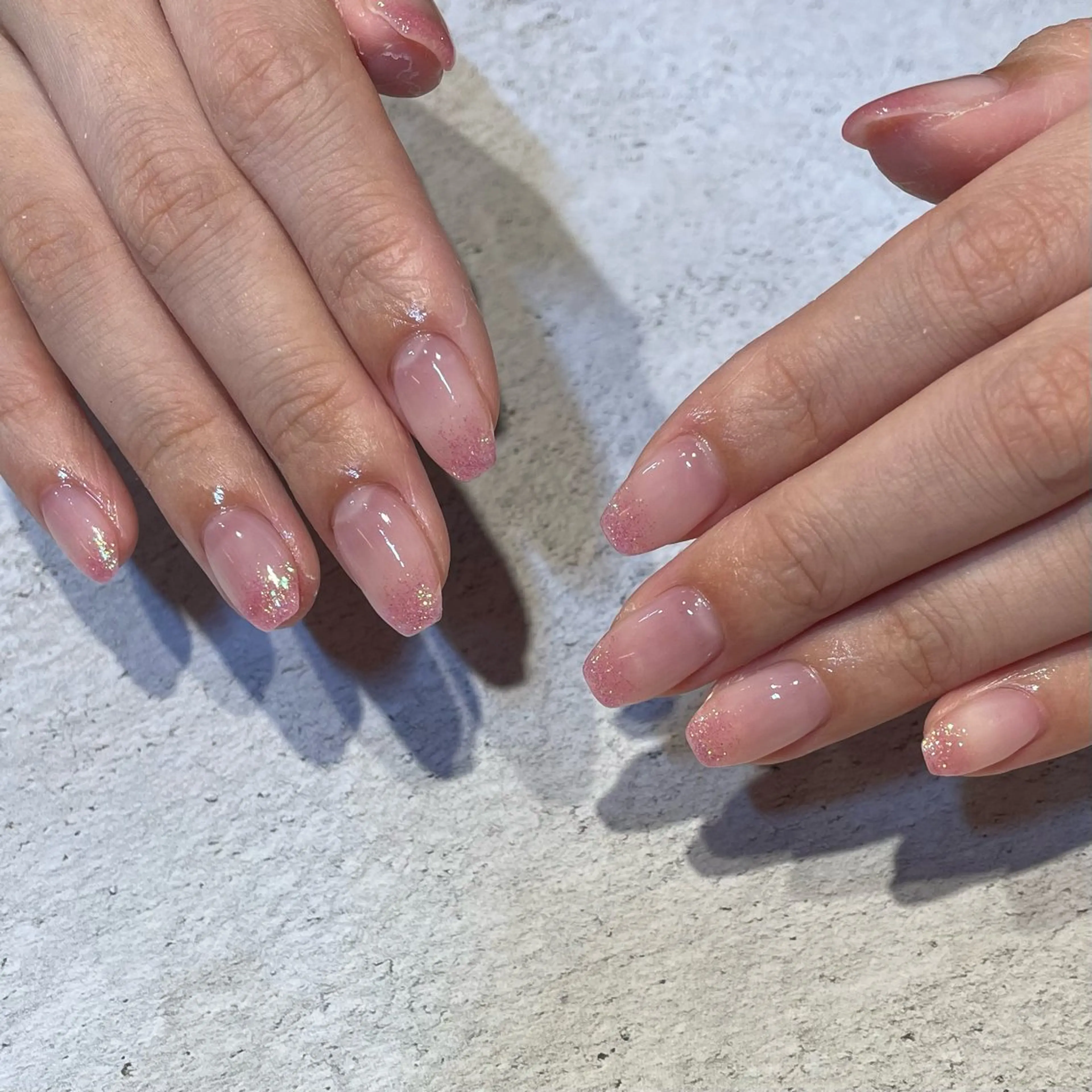 ［パラジェル］ラメグラデーション💅の写真