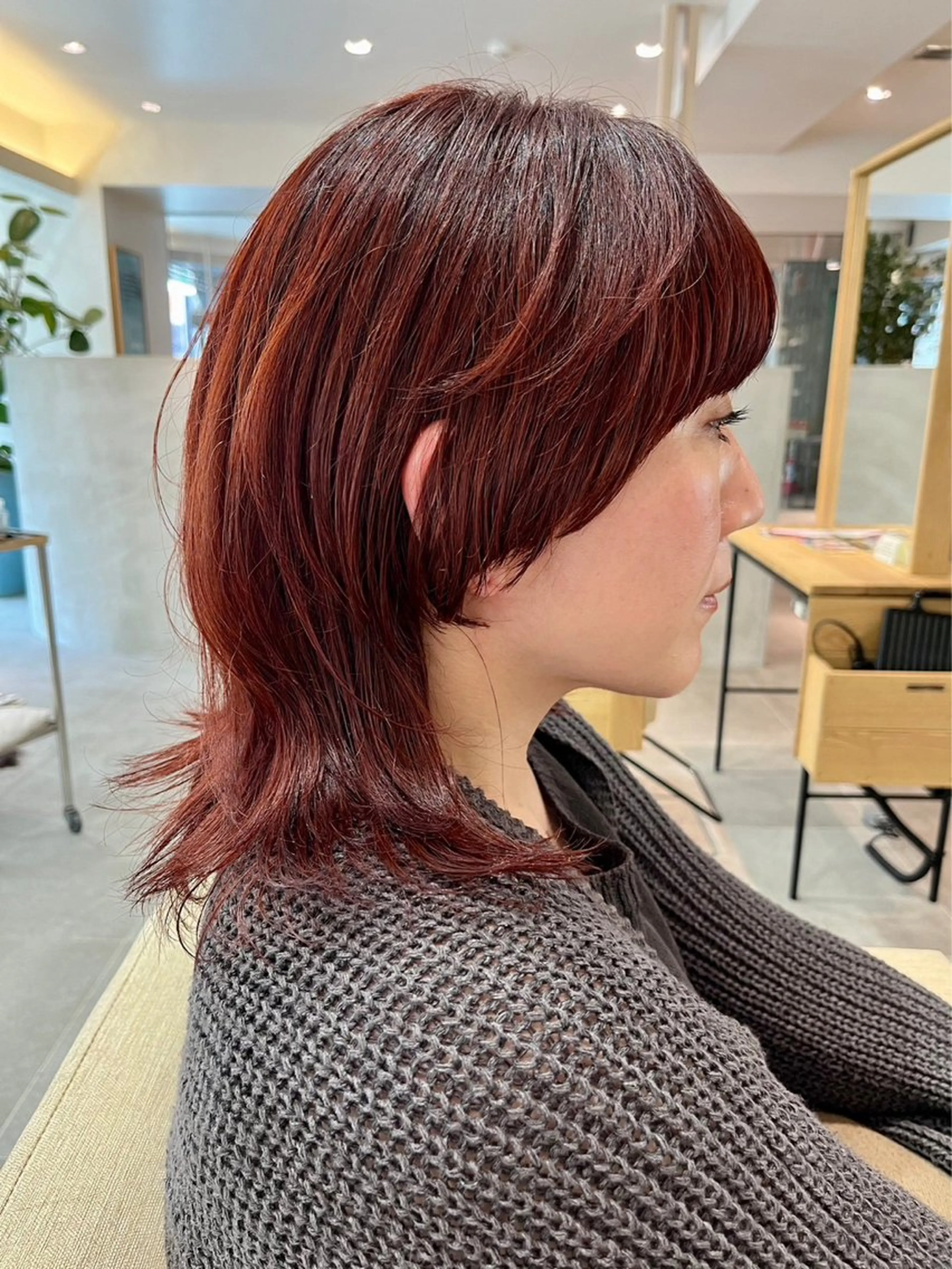 ミディアム The B/ オガワラナのヘアスタイル