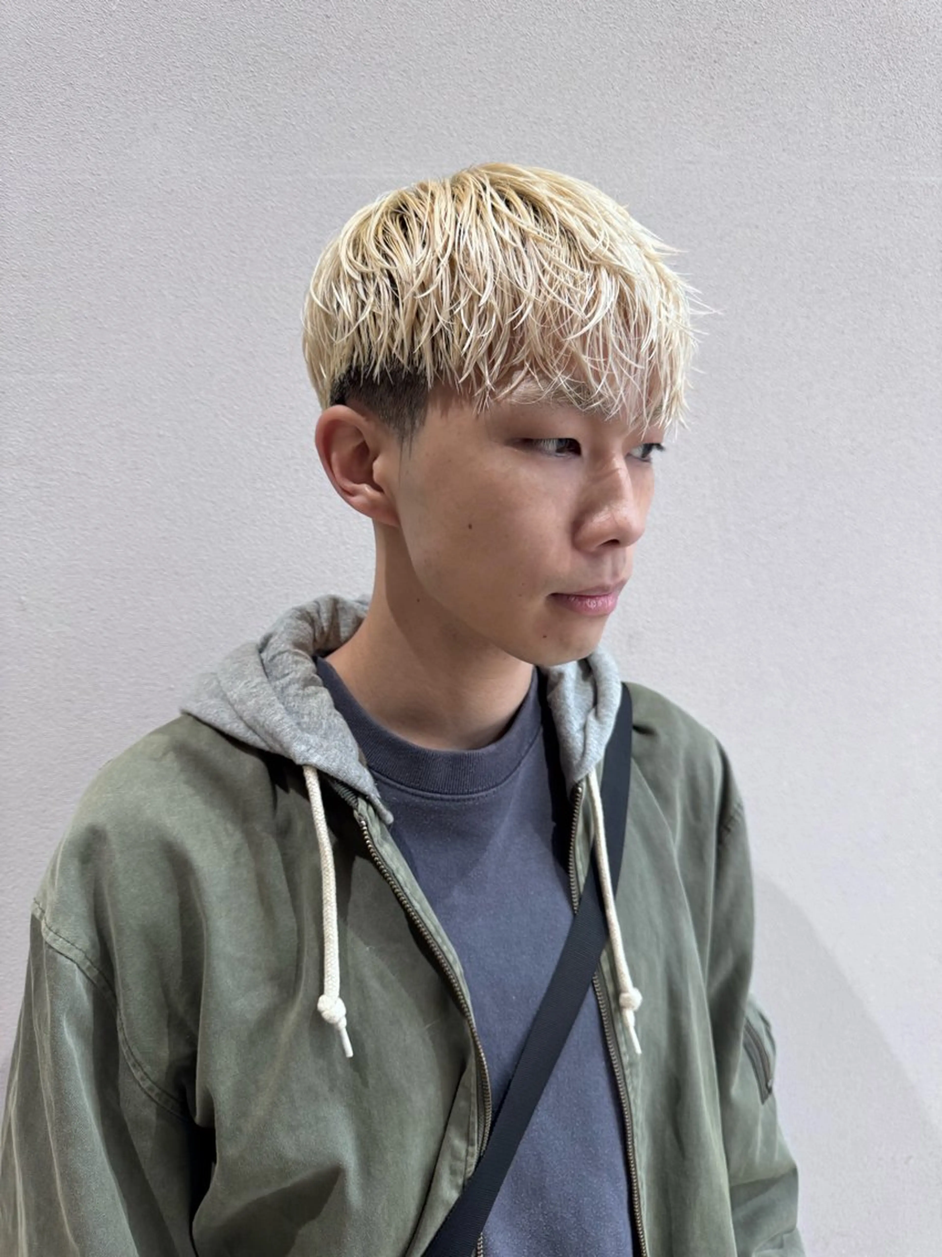 カラー メンズ NAOKI /海外風のヘアスタイル