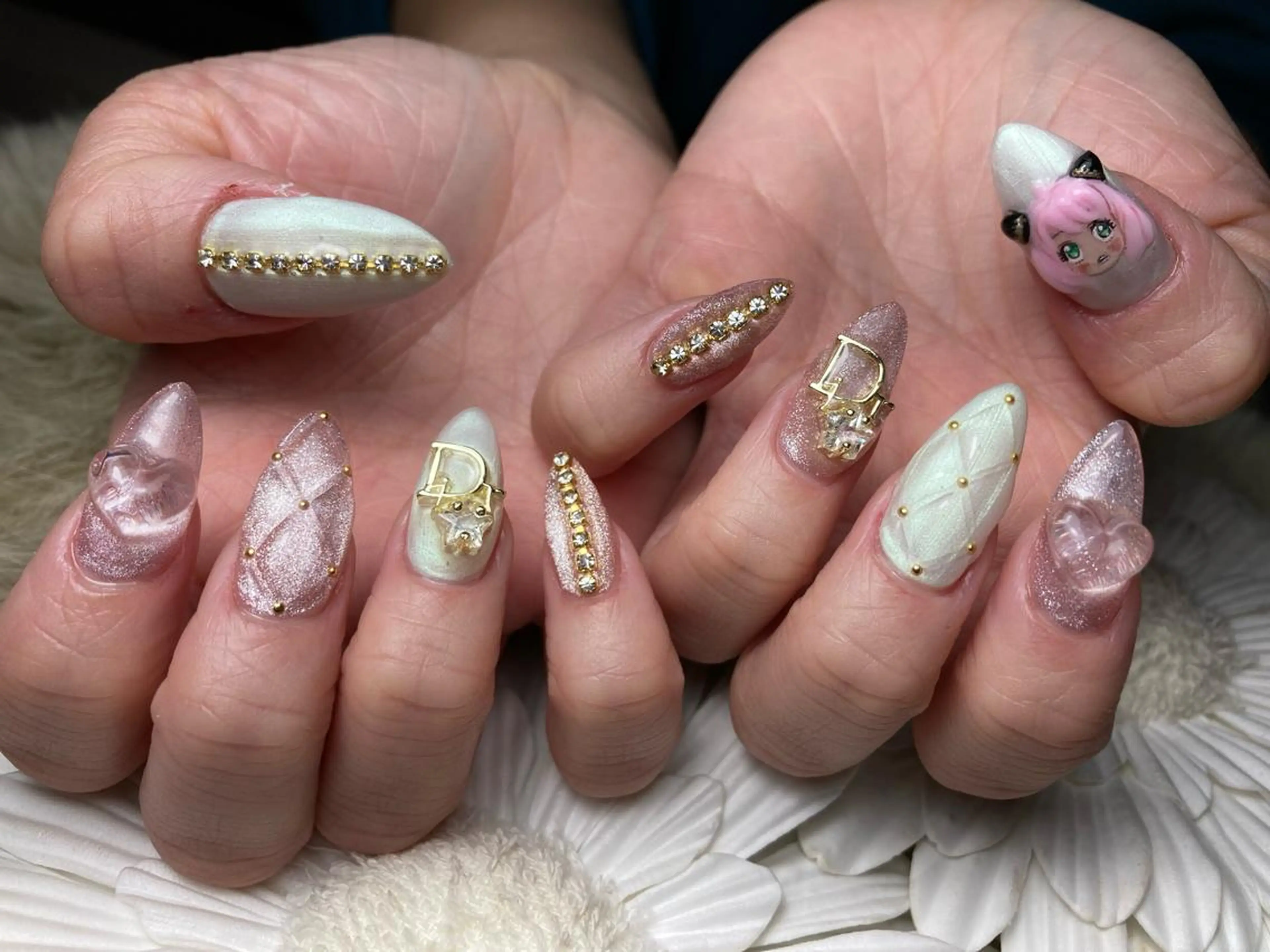 ネイル ハンドネイル Yakko pas á pasのネイルデザイン