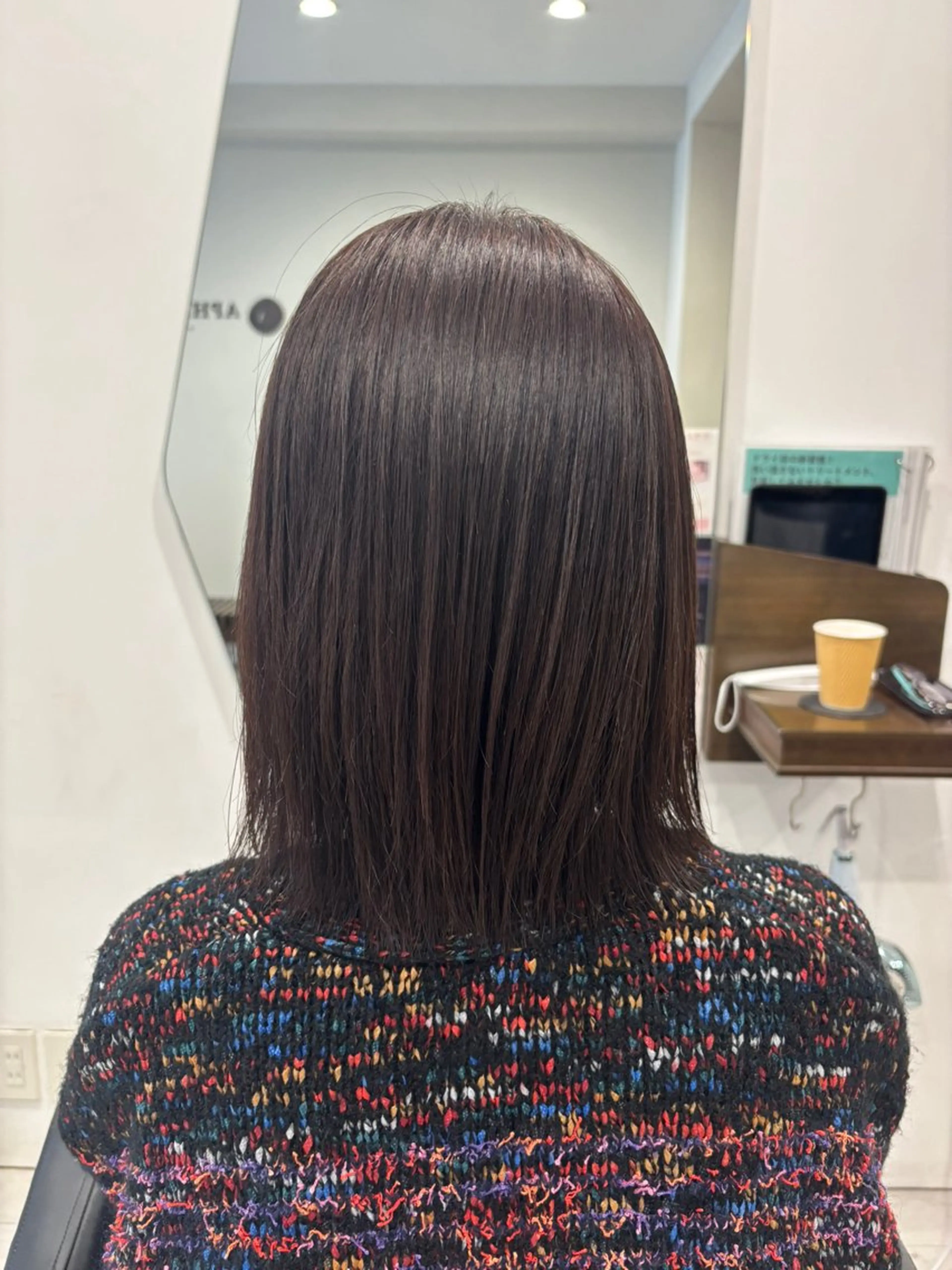 ミディアム カラー ヘアカラー APHRODITE 銀座所属・APHRODITE 銀座/高橋 洸太のヘアスタイル