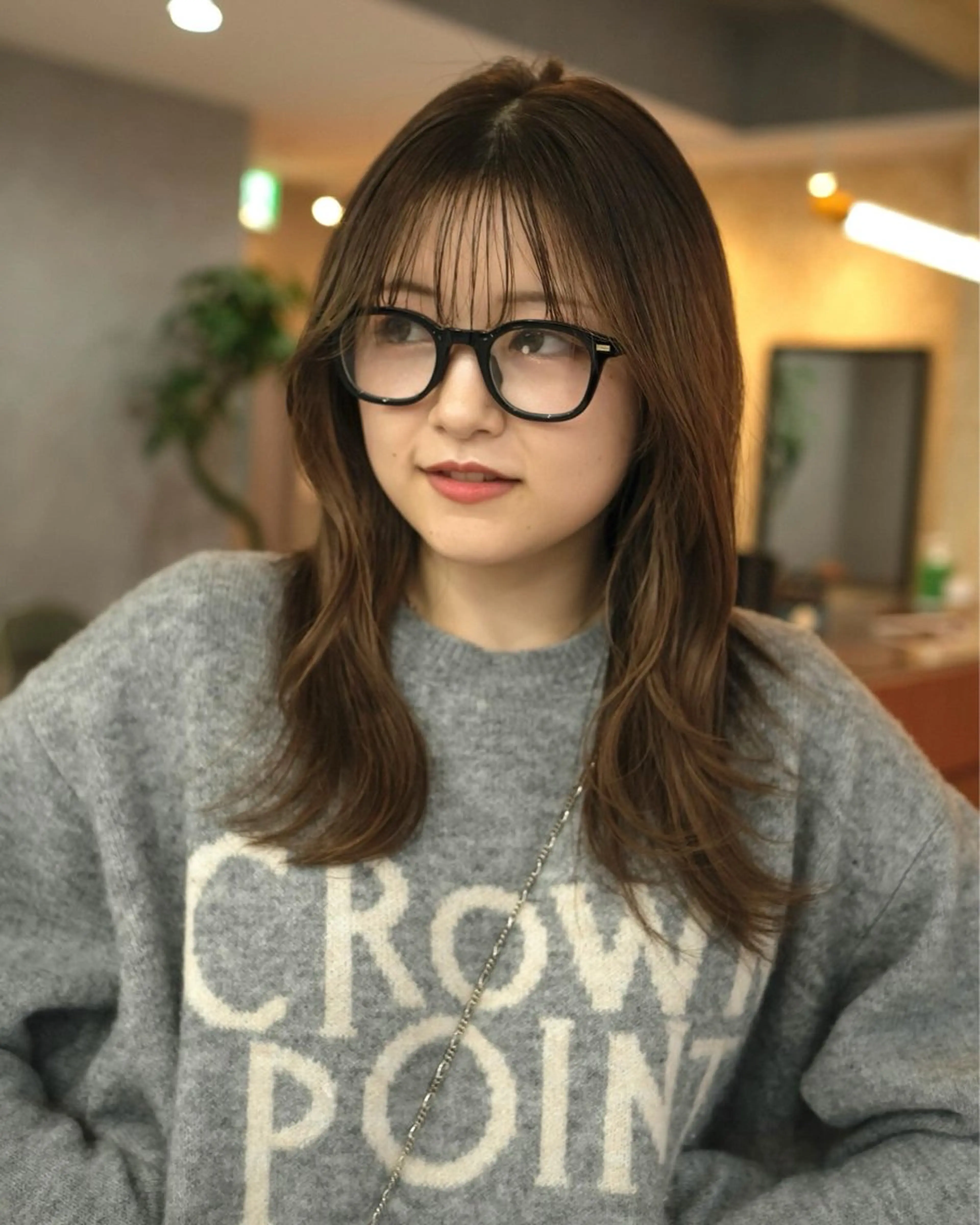 セミロング カラー 栄・伏見 JOULE'Sのヘアスタイル