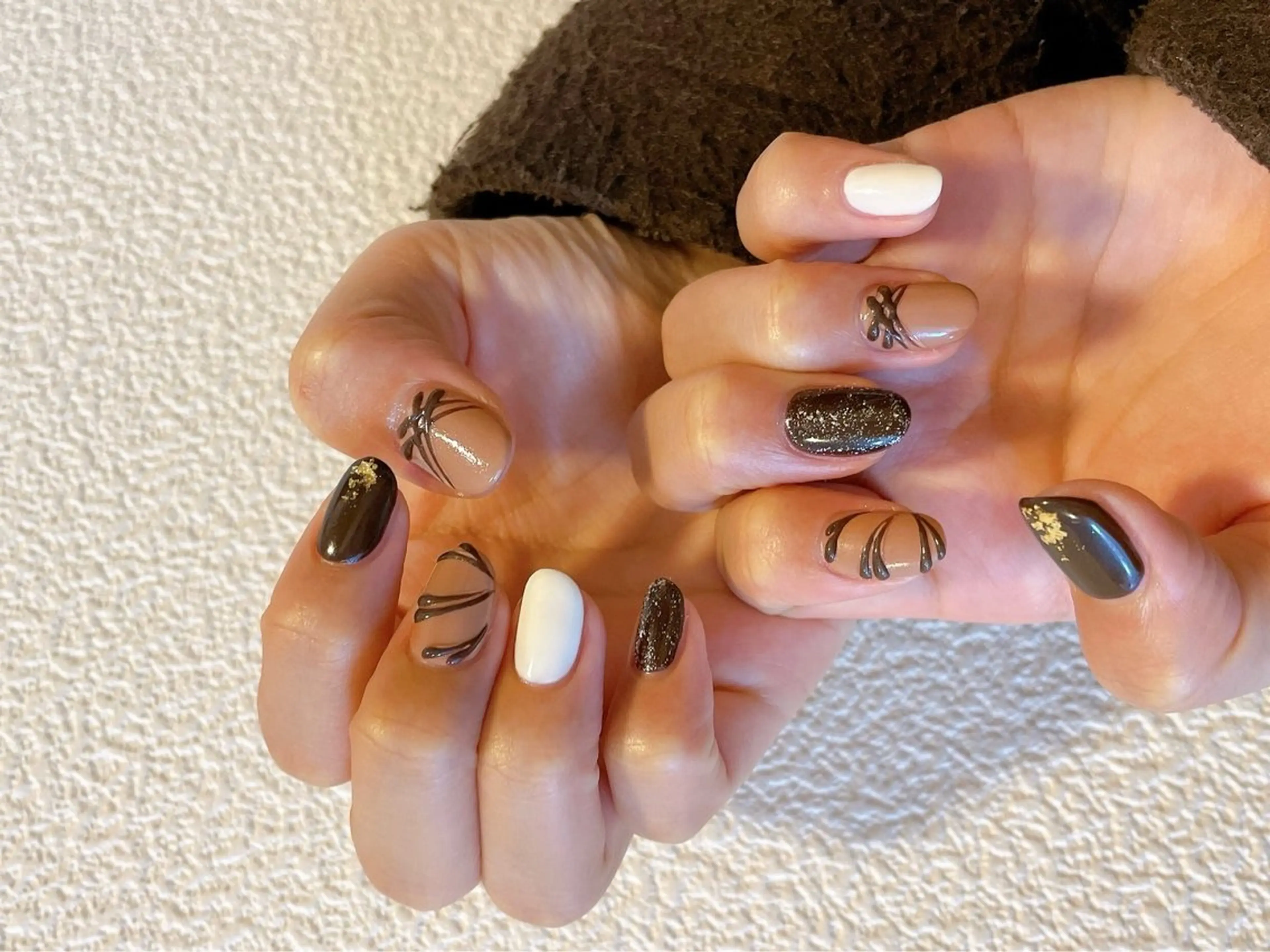 ネイル ジェルネイル 韓国ネイル メンズネイル パラジェル ブライダルネイル kiki nail たまプラーザのネイルデザイン