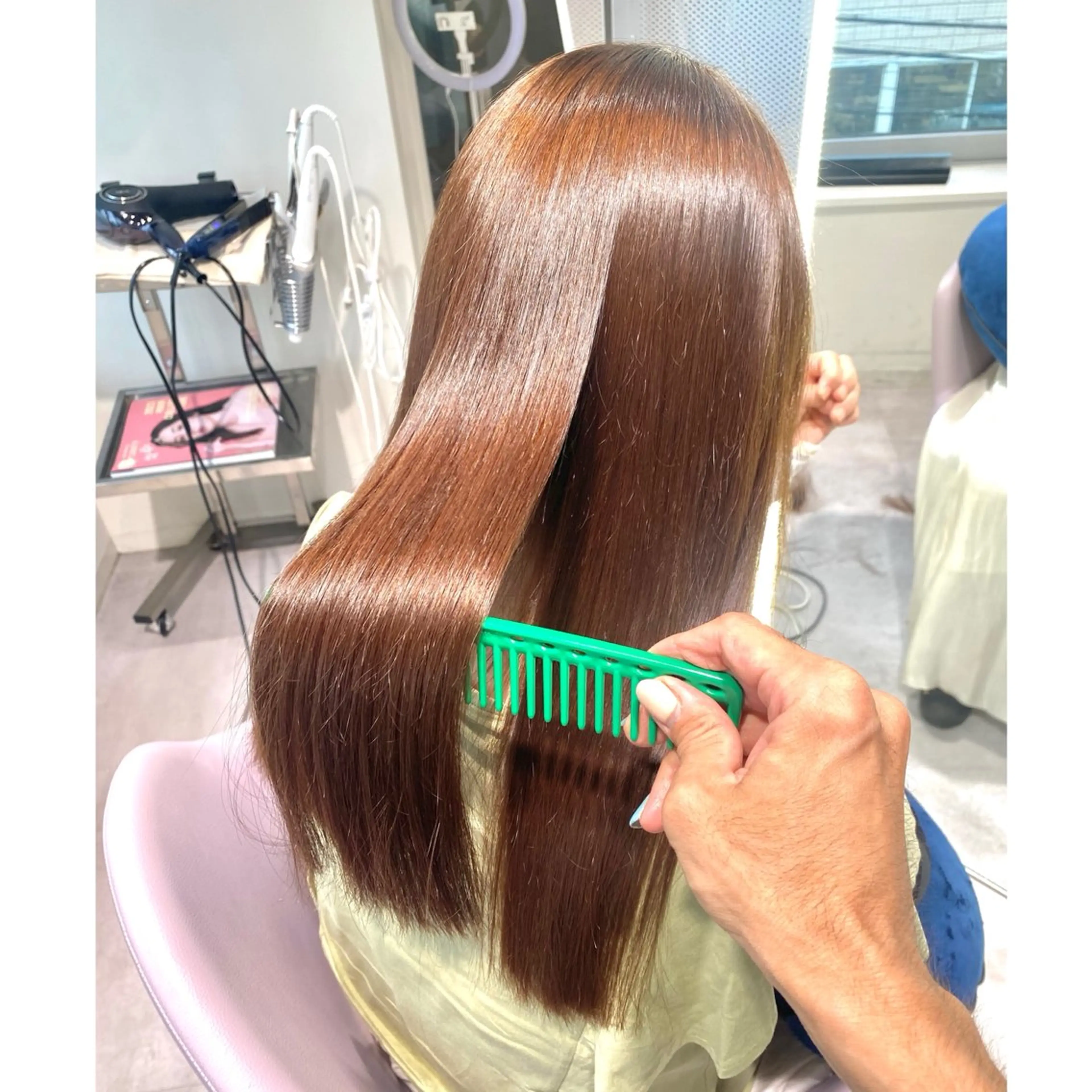 セミロング 森 隆秀/韓国ヘアのヘアスタイル