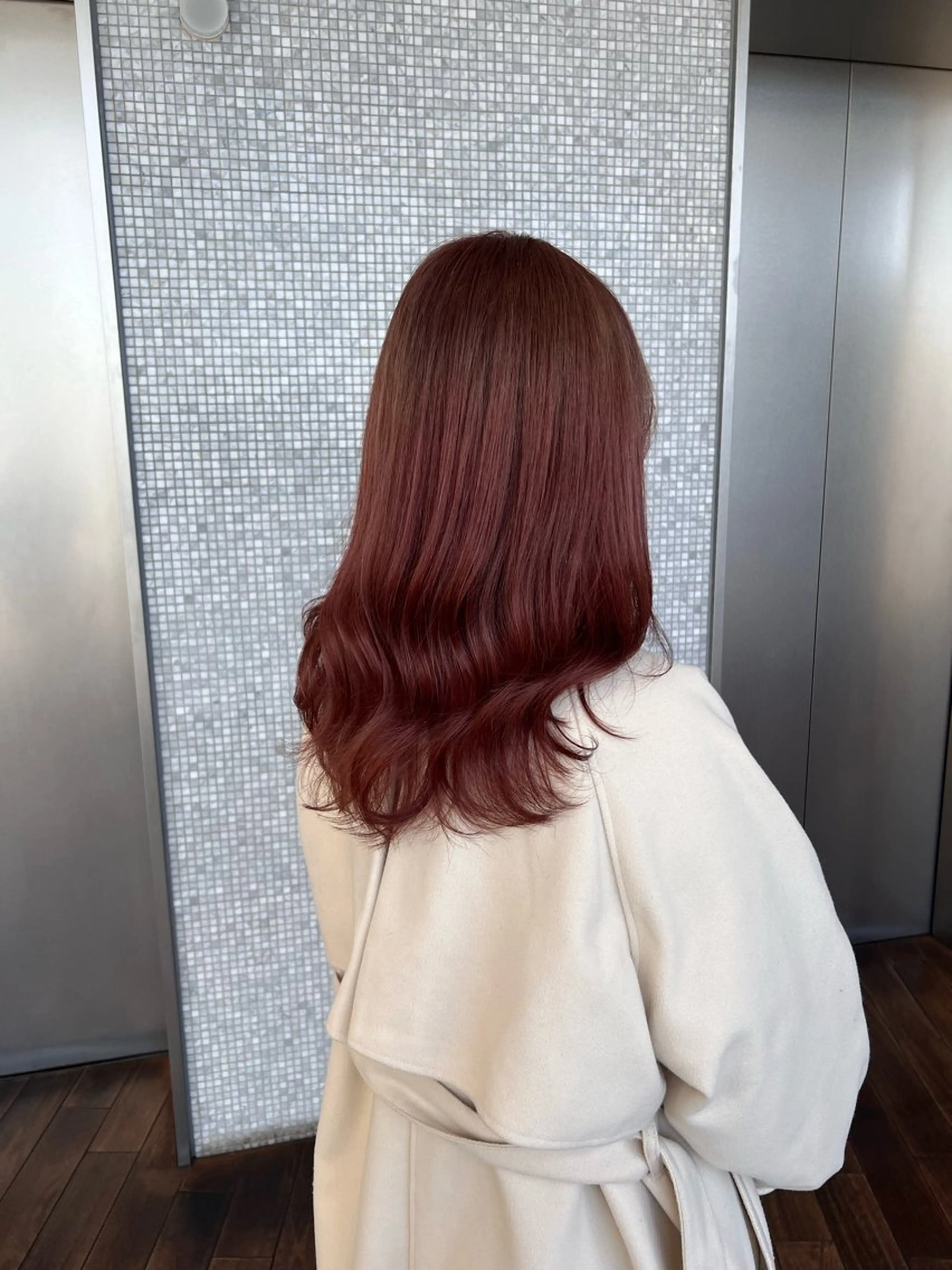 セミロング カラー ZACC vie所属・菅沼 花琳のヘアスタイル