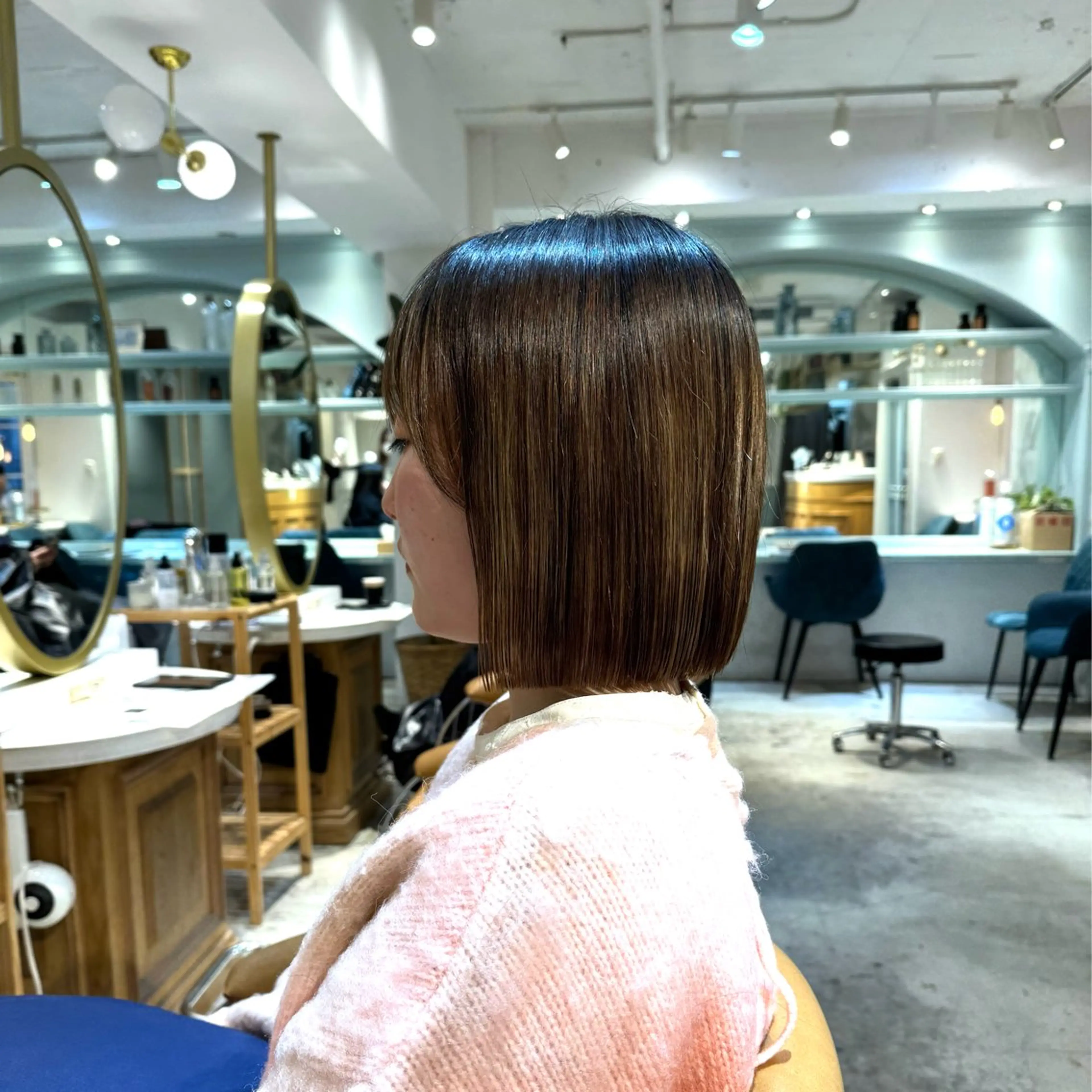 ミディアム ボブ 髪質改善/ボブ /韓国/erikoのヘアスタイル