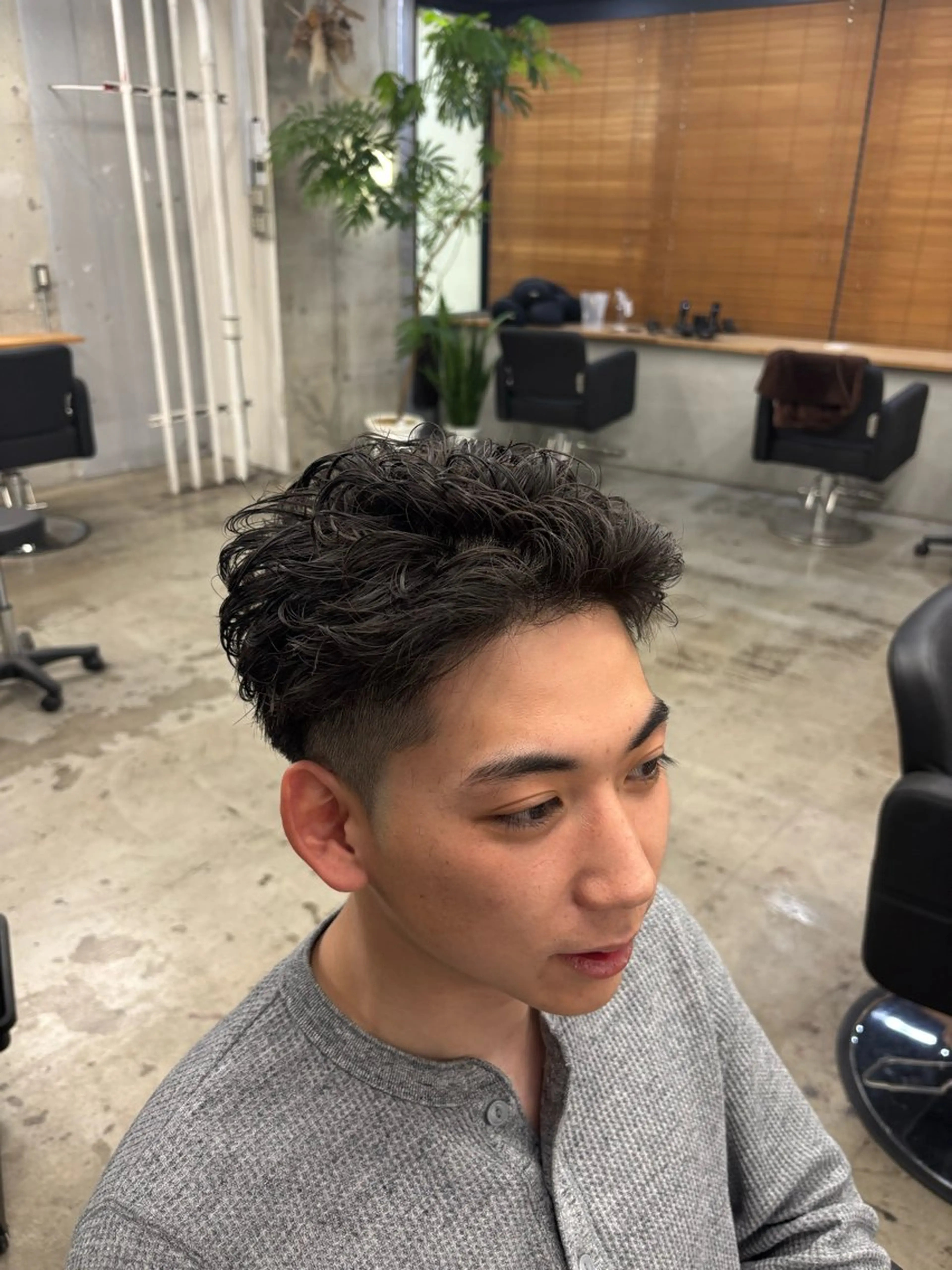 パーマ メンズ カット パーマ mono / Manatoのヘアスタイル