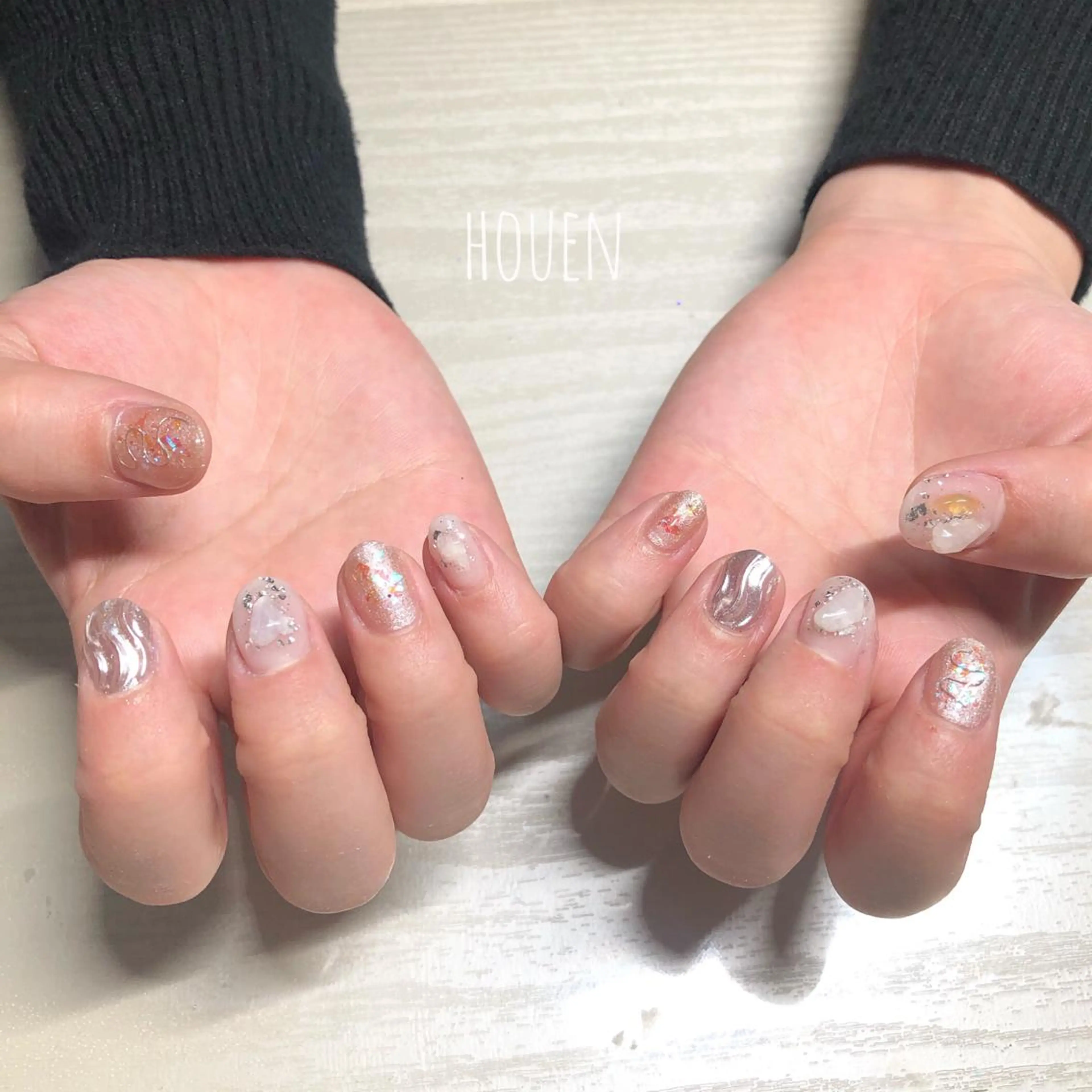 ネイル 持ち込み I P'ink nail salon所属・I pinknail 韓国風·持ち込み専門のネイルデザイン