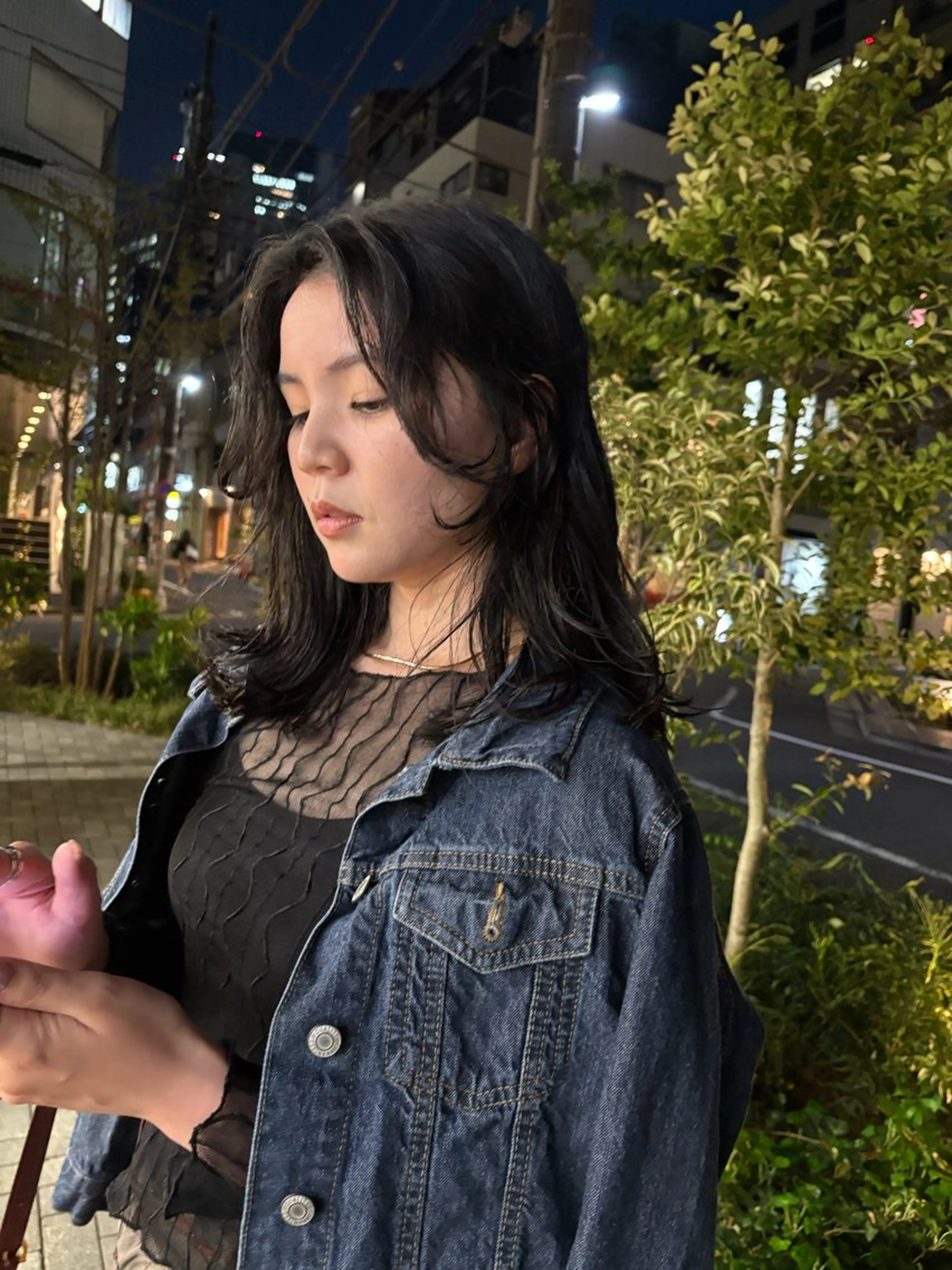 ミディアム カット NOUN所属・eri kinjoのヘアスタイル