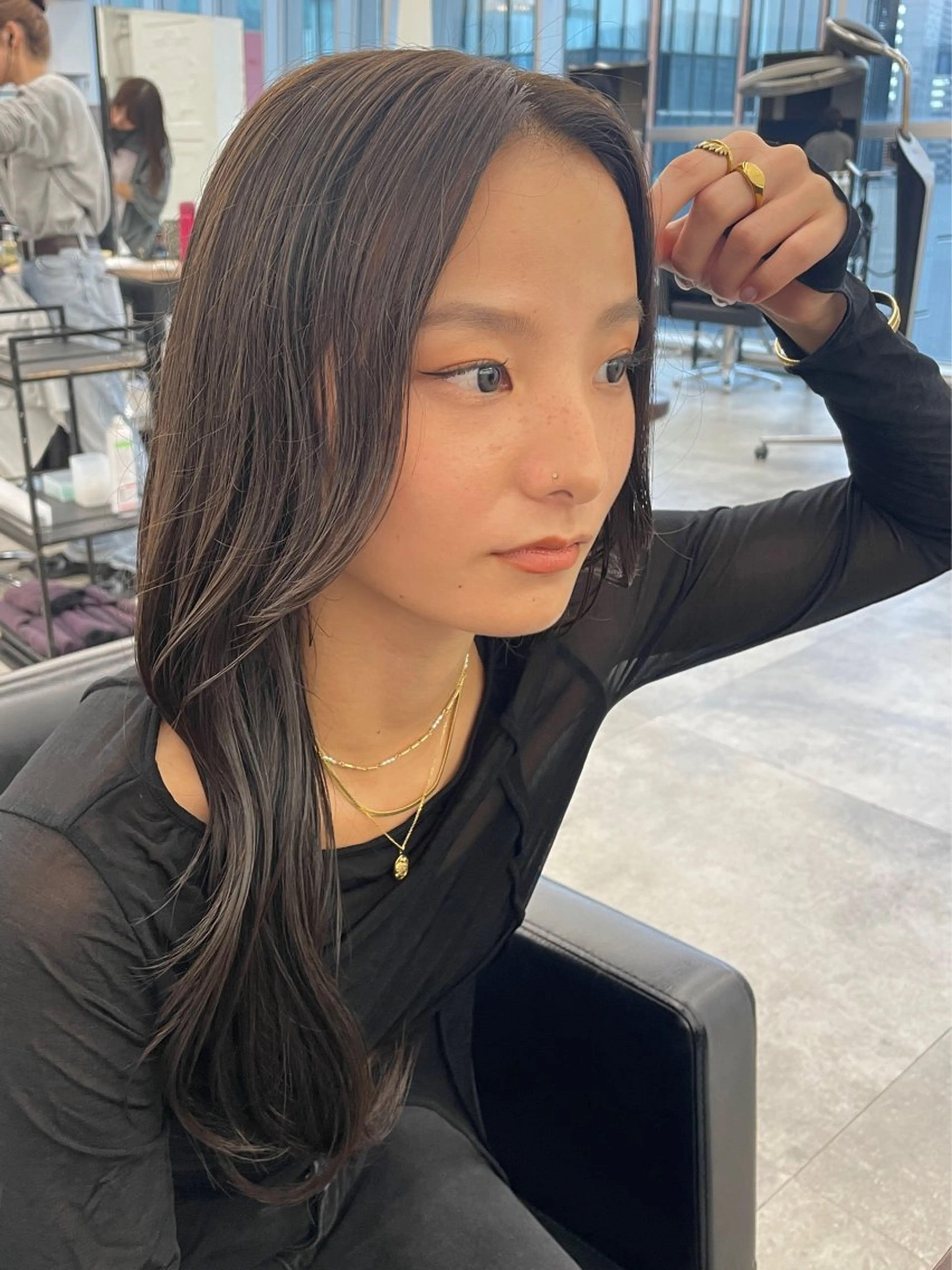 カラー 暖色/透明感カラー /nanami★のヘアスタイル