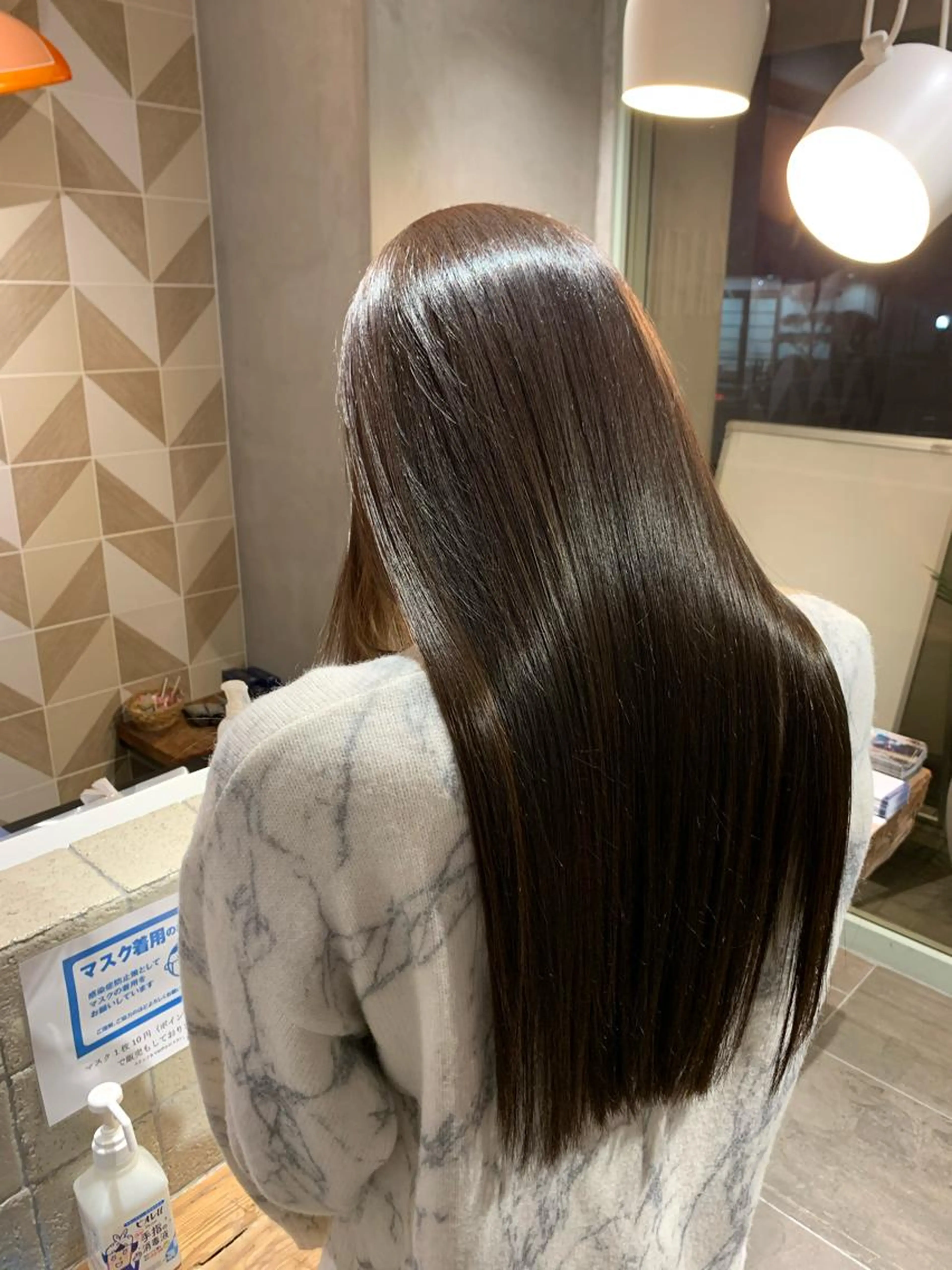 ［1日2名限定］カット+髪質改善カラーの写真