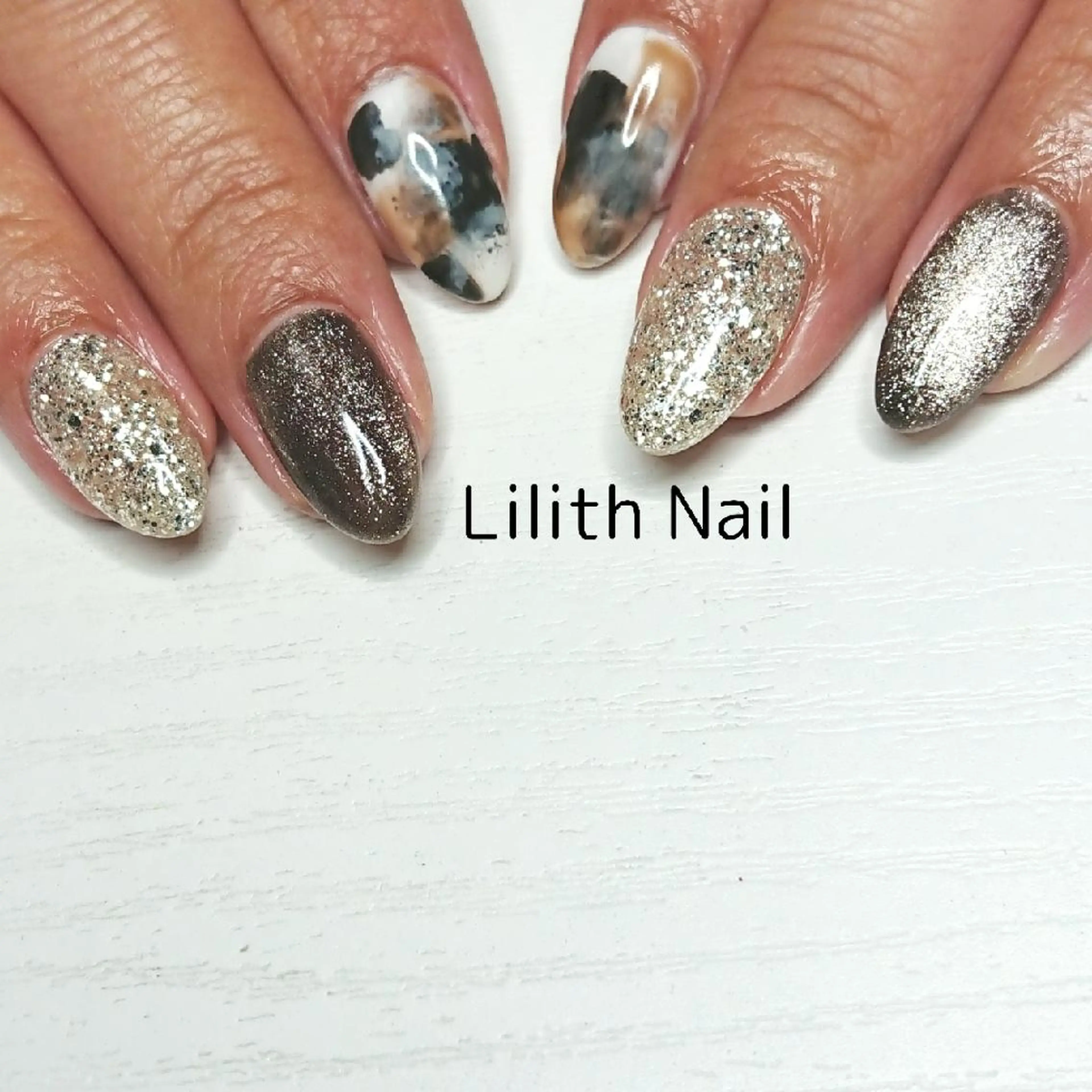 ネイル ニュアンスネイル ハンドネイル Lilith Nailのネイルデザイン