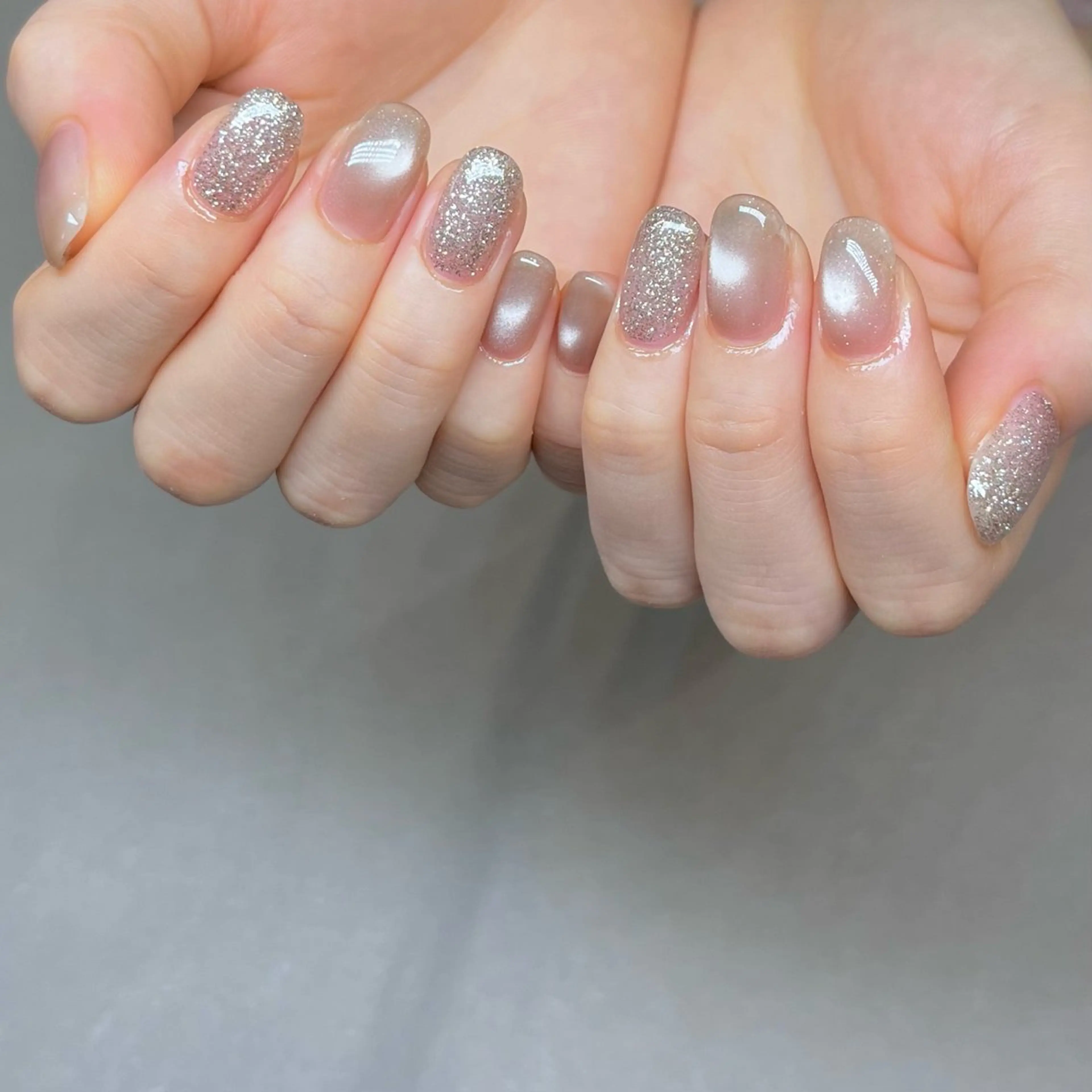 ネイル フラッシュネイル ラメ(グリッター) maison de NALIのネイルデザイン