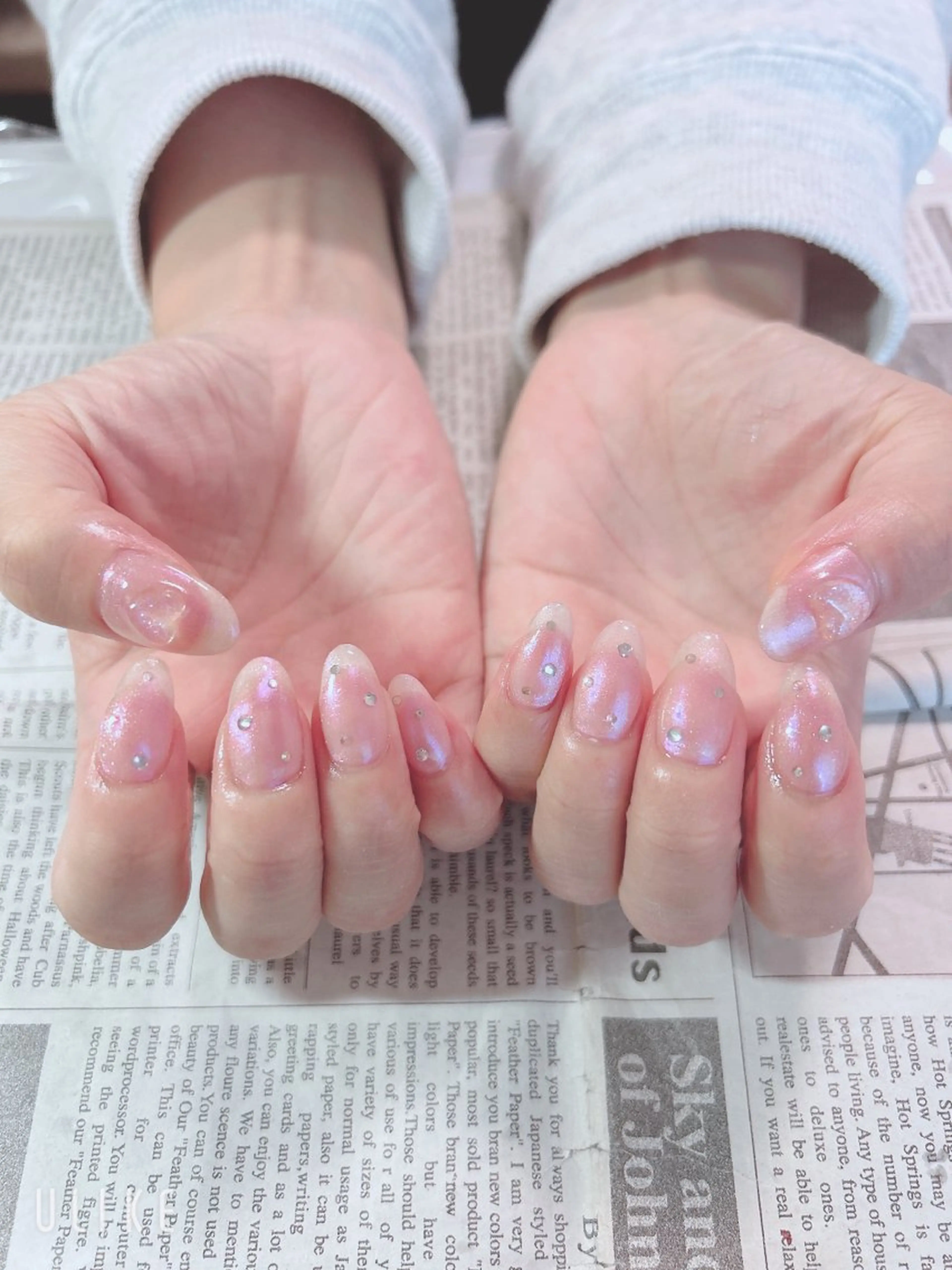 ネイル ハンドネイル ハンドケア 森山 舞のネイルデザイン