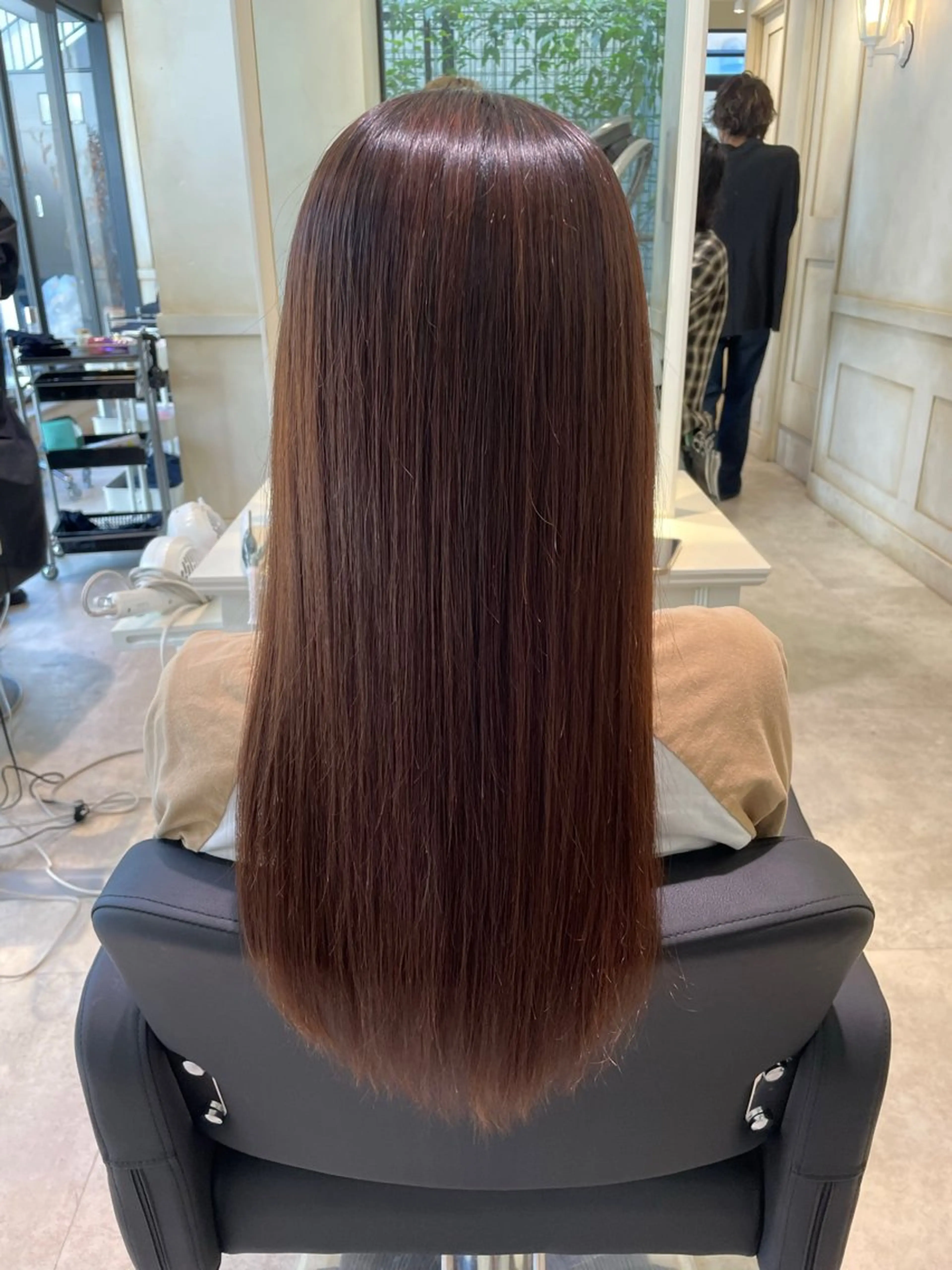 ロング 縮毛矯正 FBeauty表参道本店所属・仲尾 翔也のヘアスタイル