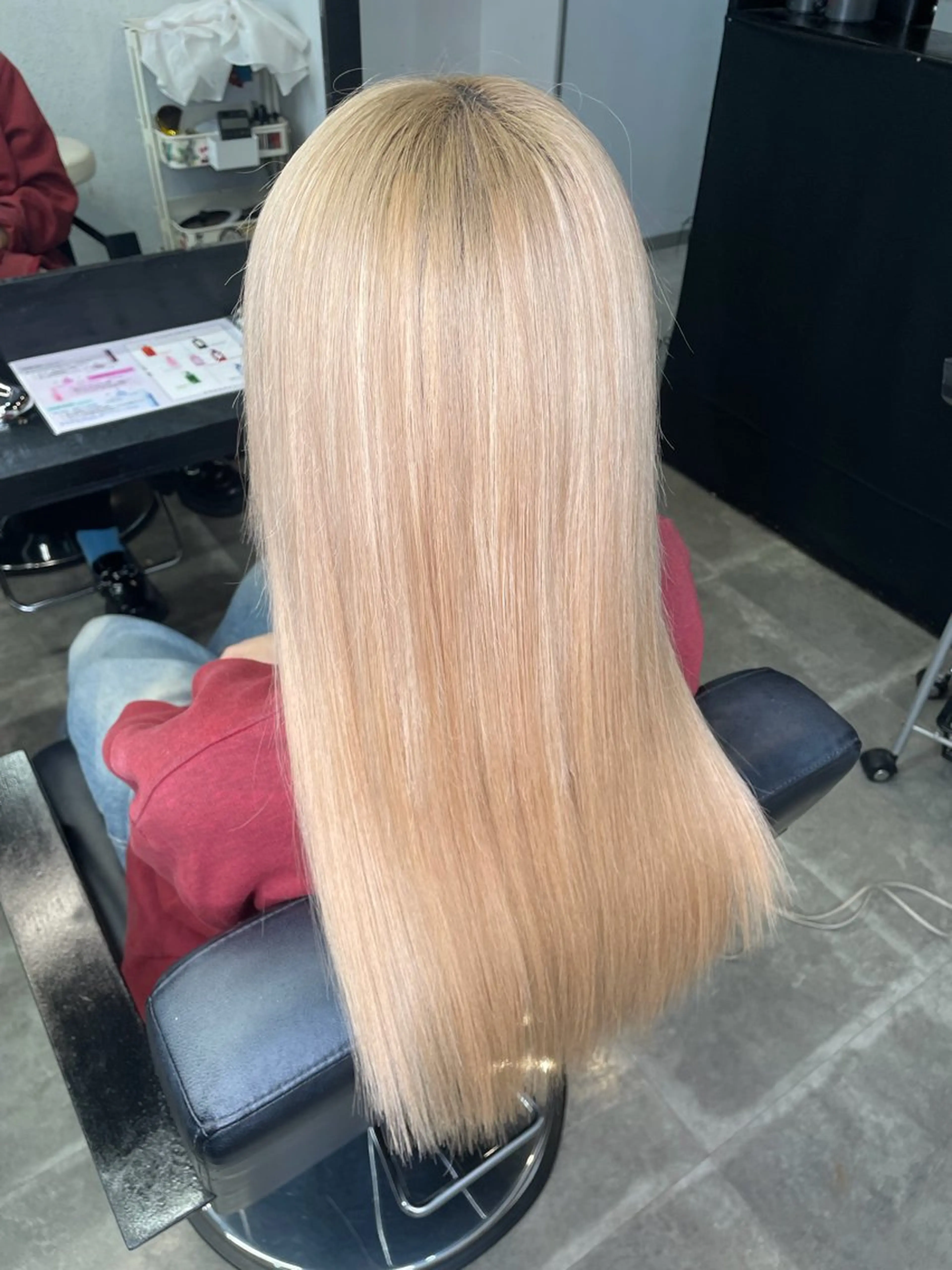 最高級エクステ70本50cmの写真