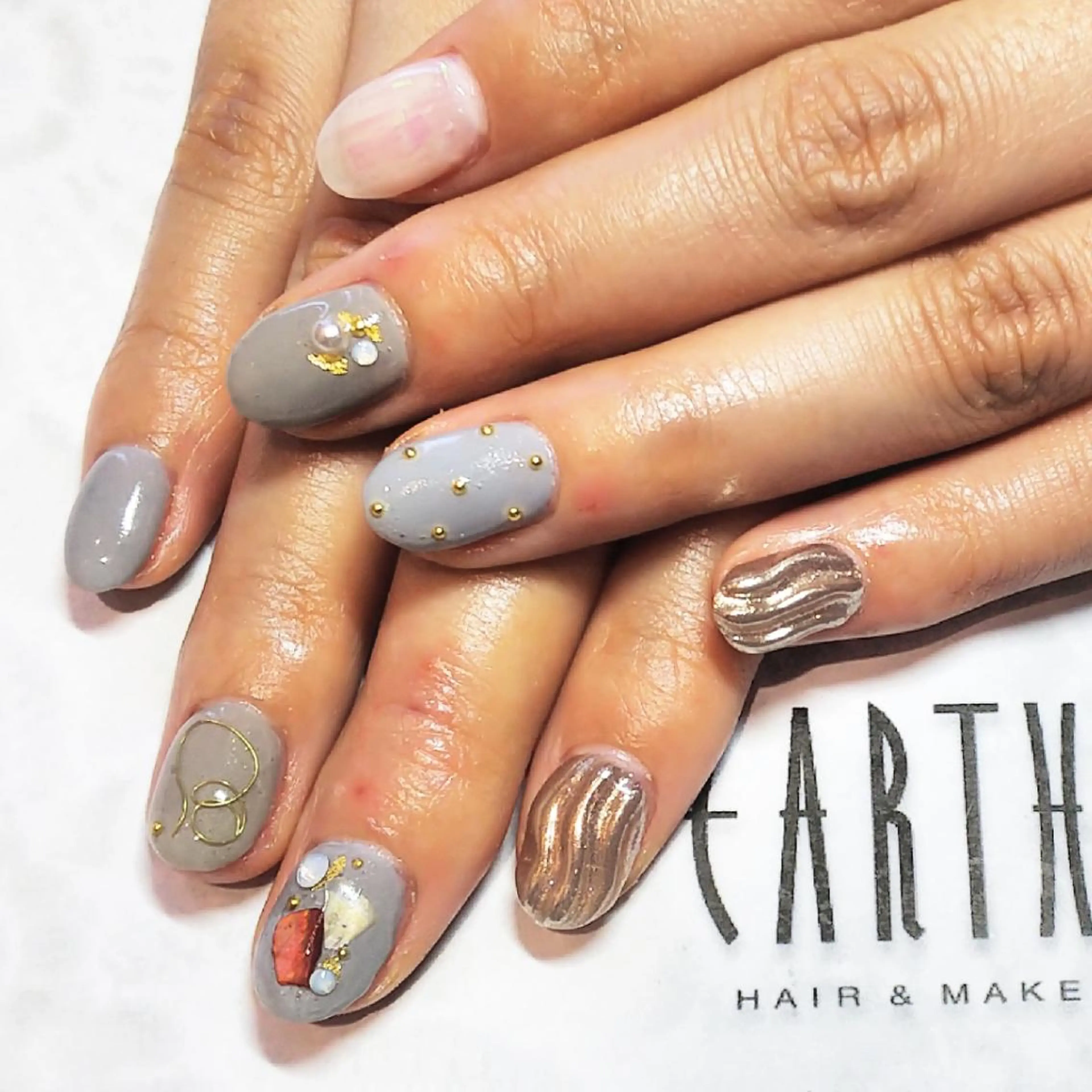 ネイル ハンドネイル Ne naiL ruricoのネイルデザイン