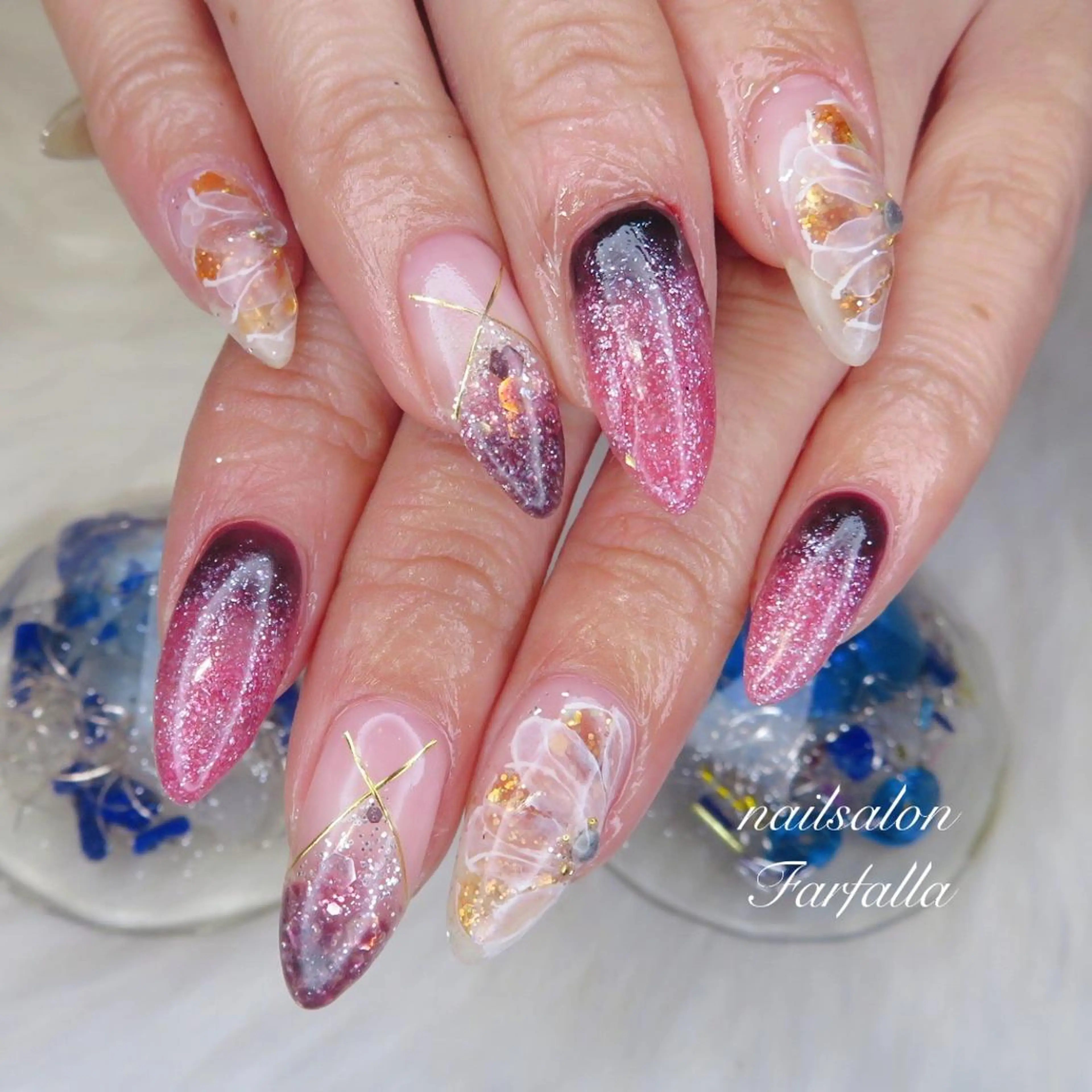 ネイル Farfalla Kieのネイルデザイン