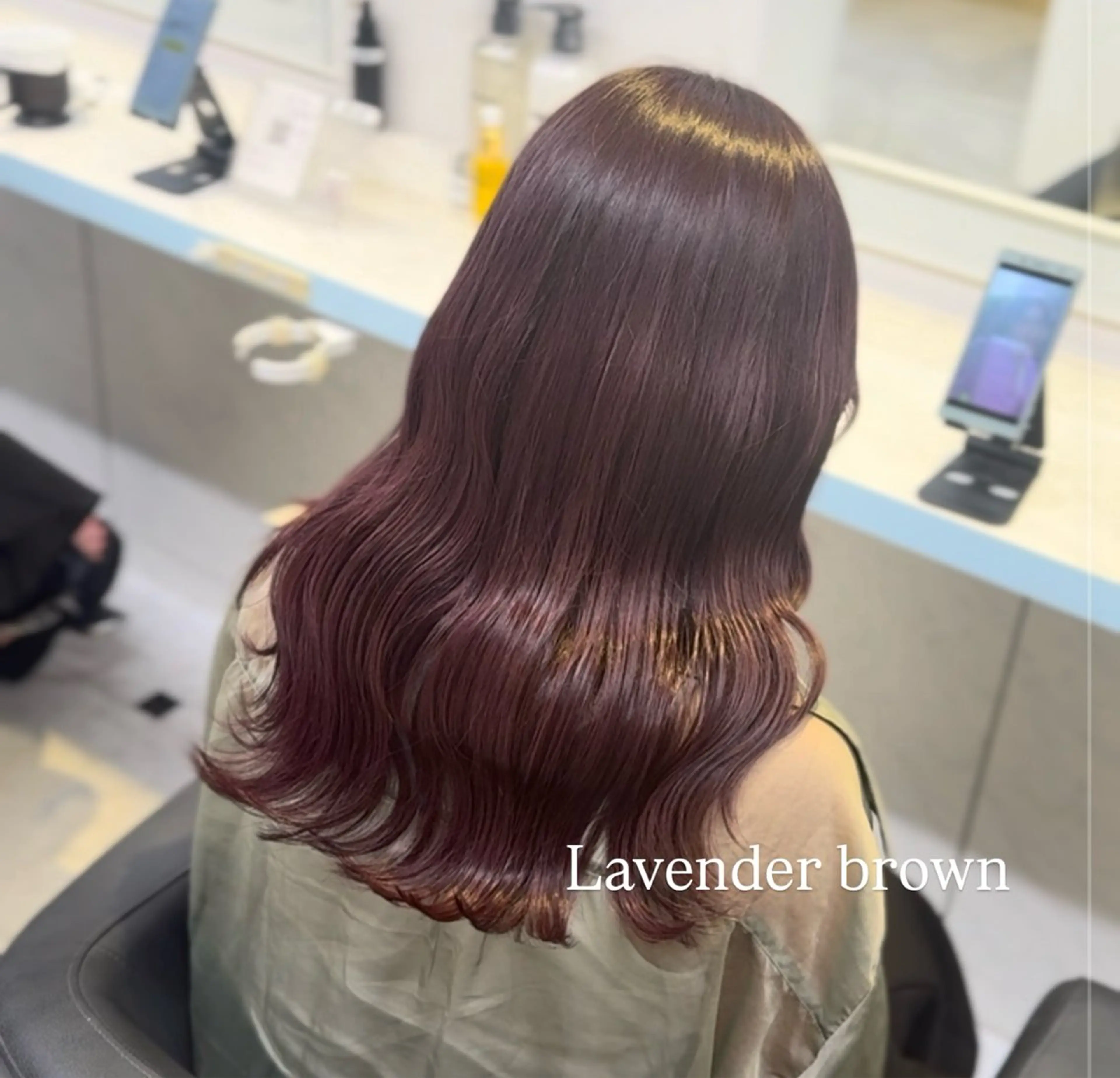 ロング カラー ヘアカラー トリートメント ヘアセット NANA🥀韓国ヘア /レイヤー/暖色🥀のヘアスタイル