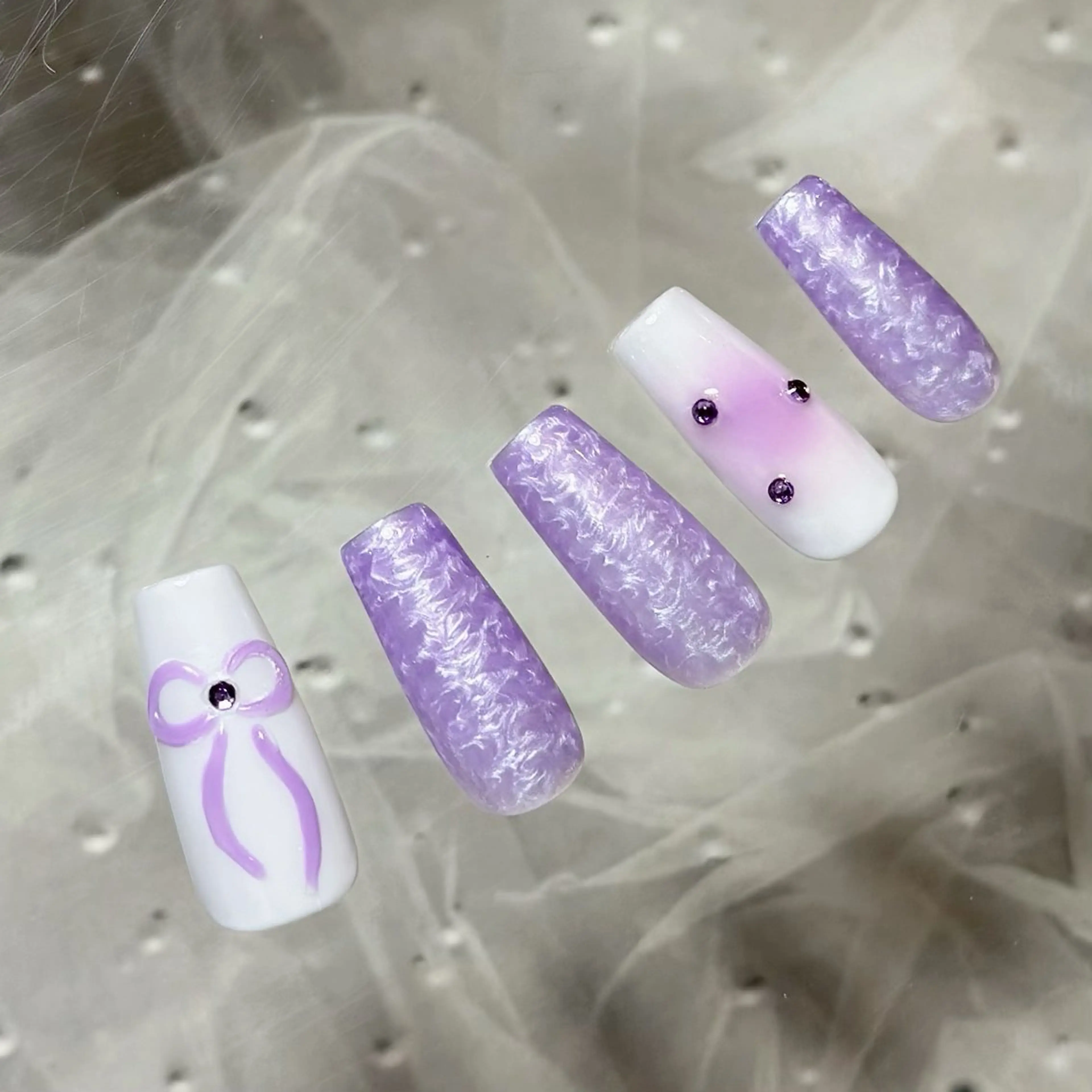 ネイル ぷっくりネイル リボン ㅤ ㅤ ㅤ ㅤ ㅤ momoのネイルデザイン