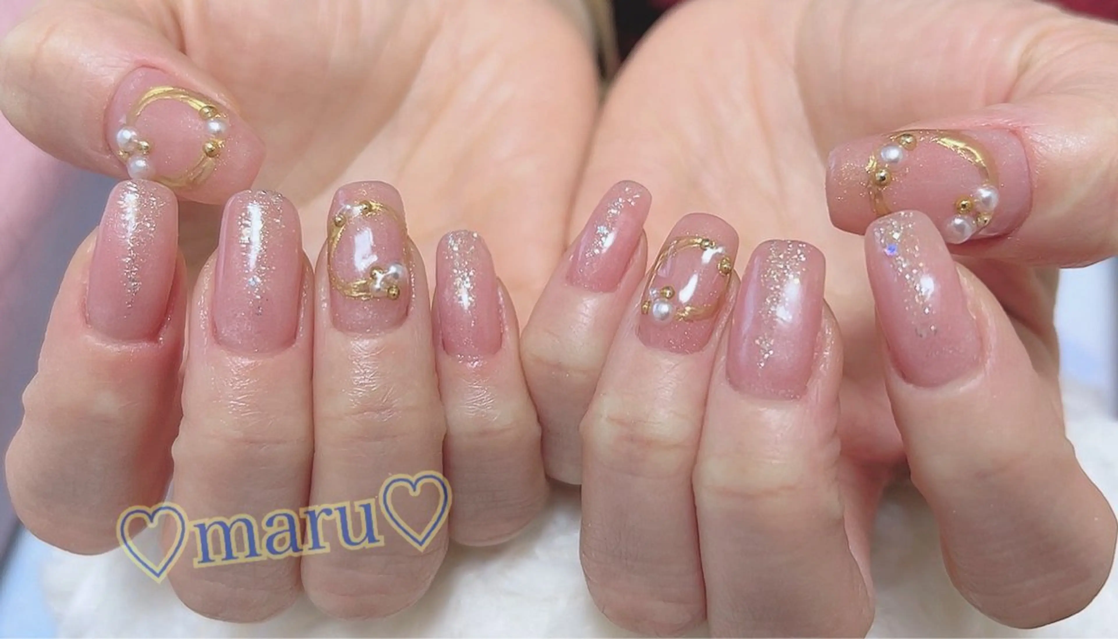 ネイル ハンドネイル フットネイル まるみ ♡のネイルデザイン