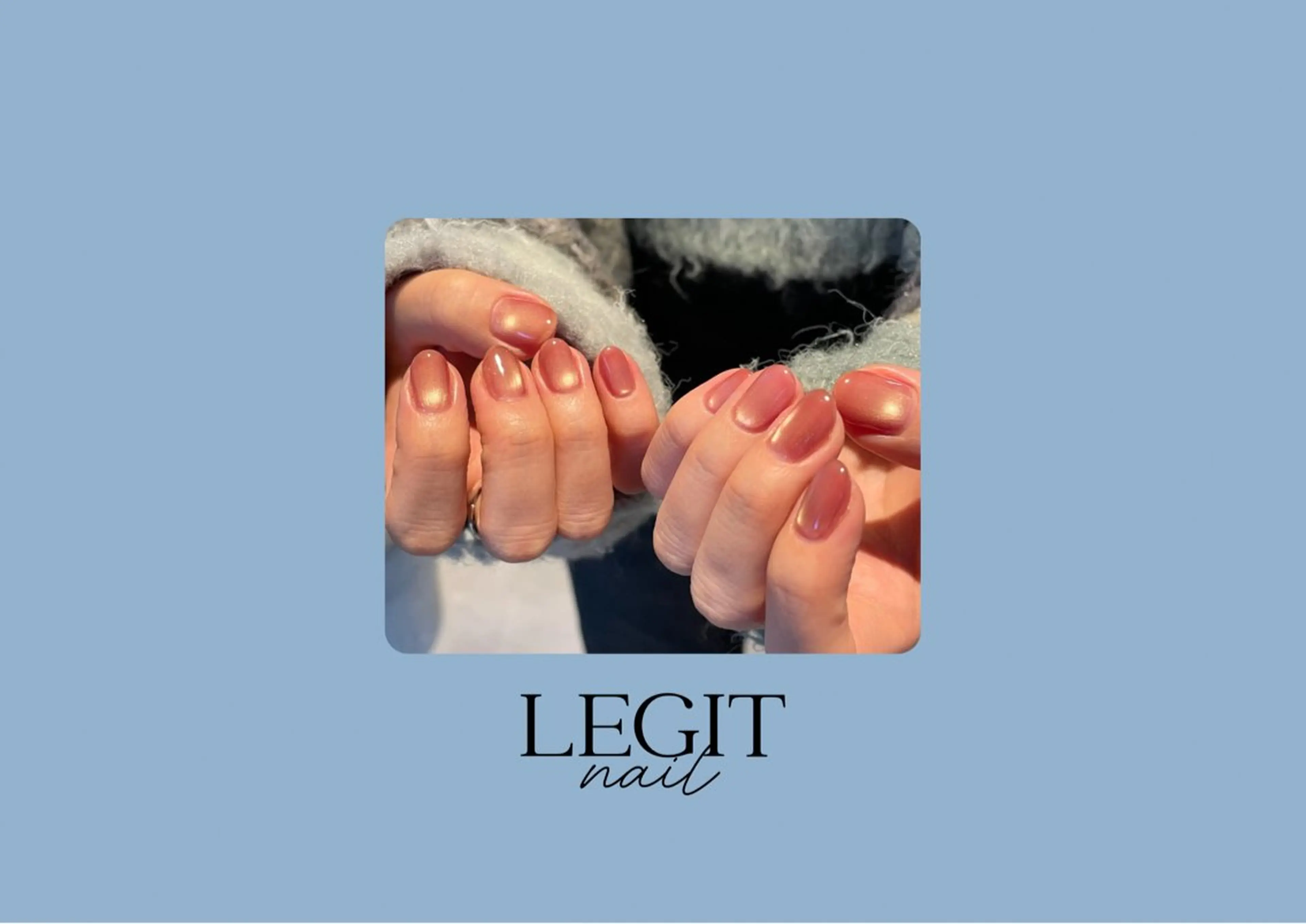ネイル マグネットネイル ハンドネイル LEGIT nail所属・LEGIT nail AKARIのネイルデザイン
