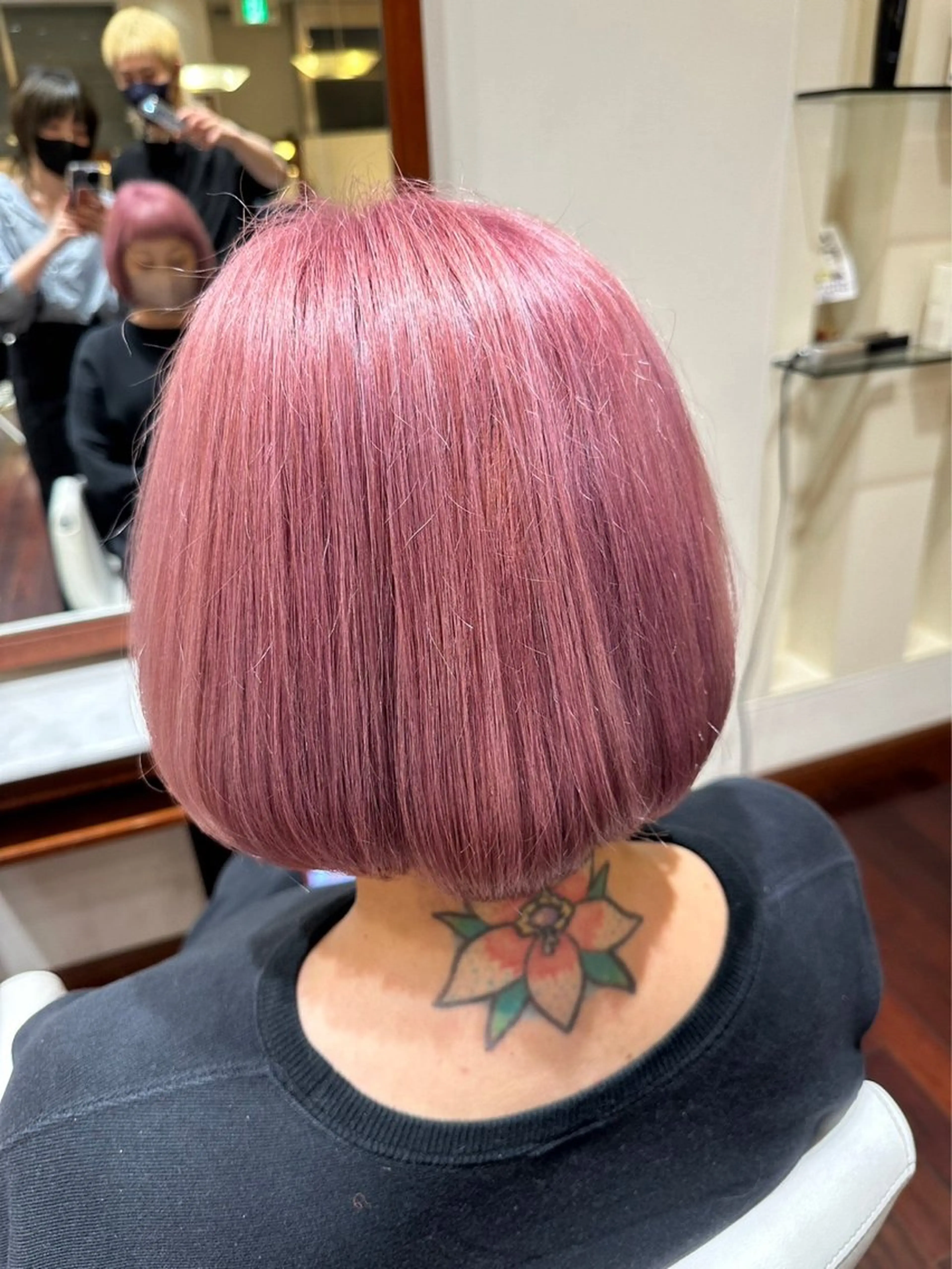 カラー bon hair &make    千里中央　ザ・タワー店所属・✂︎正木 克拓のヘアスタイル