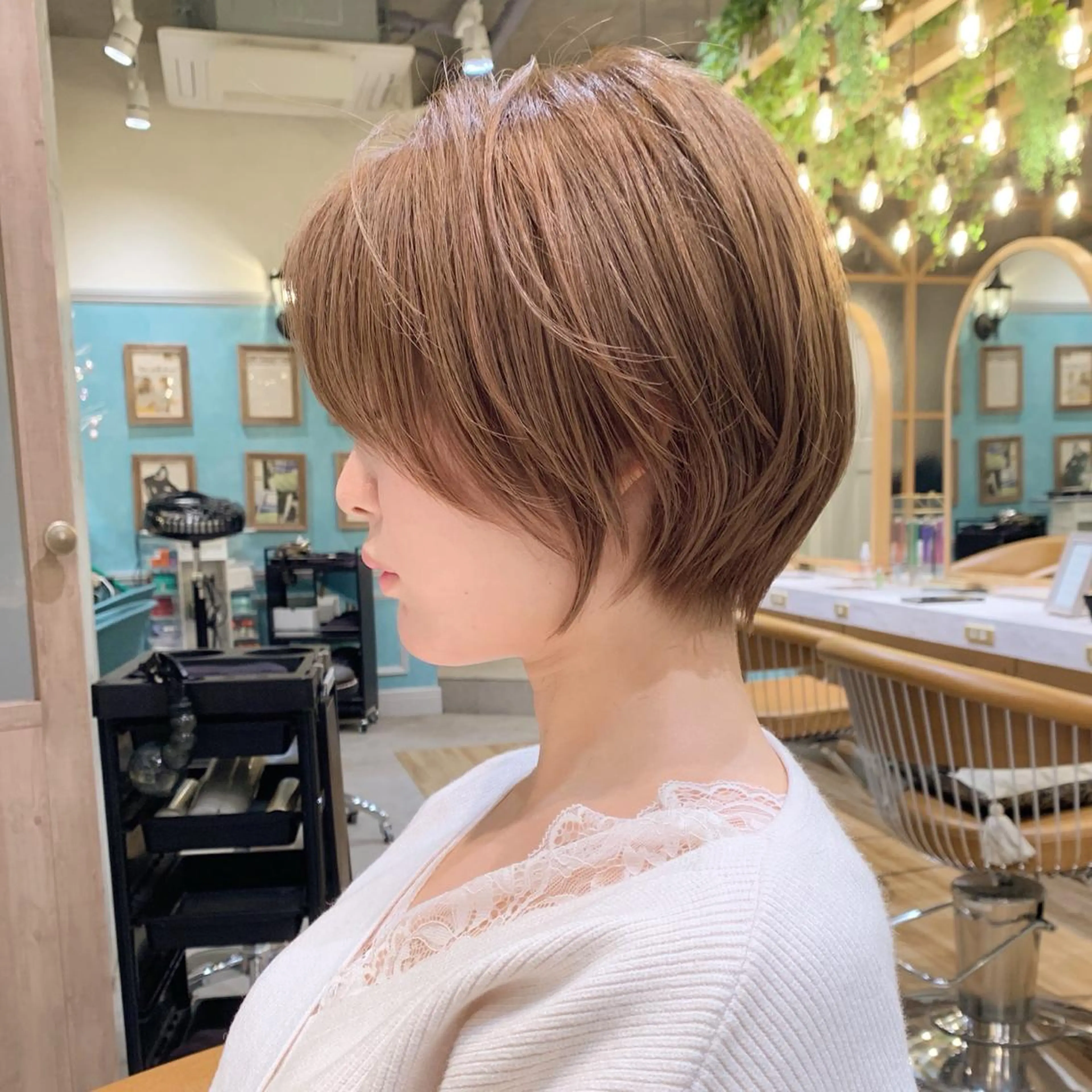 ショート 林 飛夕也のヘアスタイル